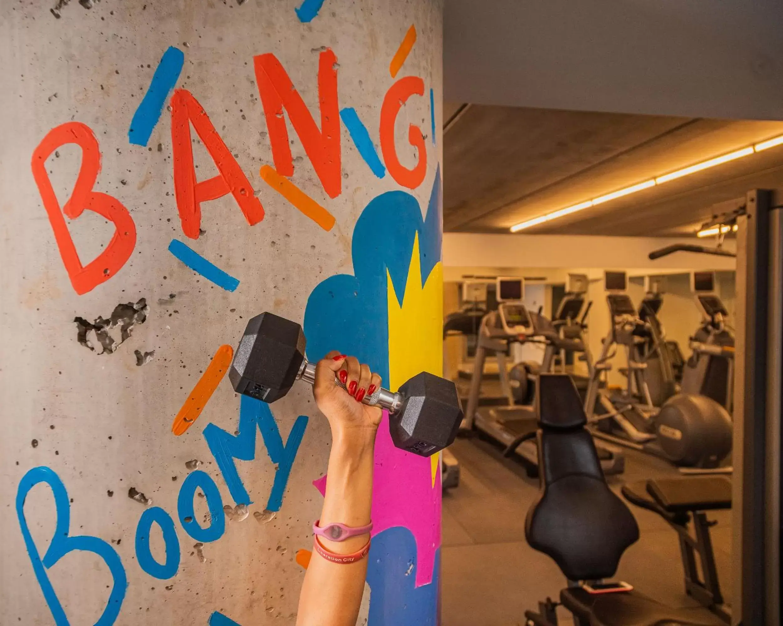 Fitness centre/facilities in Bossa Nova Beirut Hotel Fitness centre/facilities in Bossa Nova Beirut Hotel