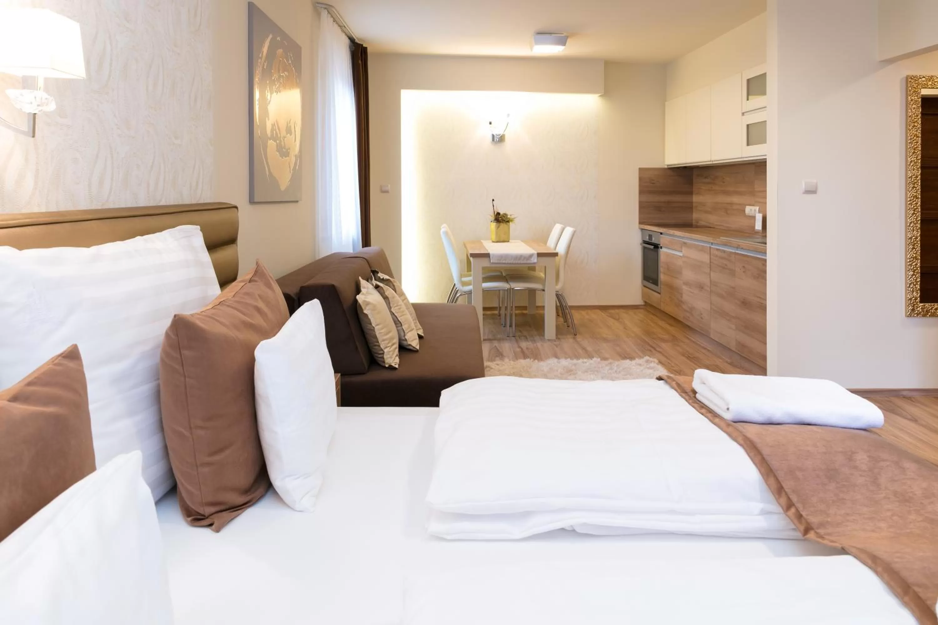 Bed in Főtér Rezidencia 2