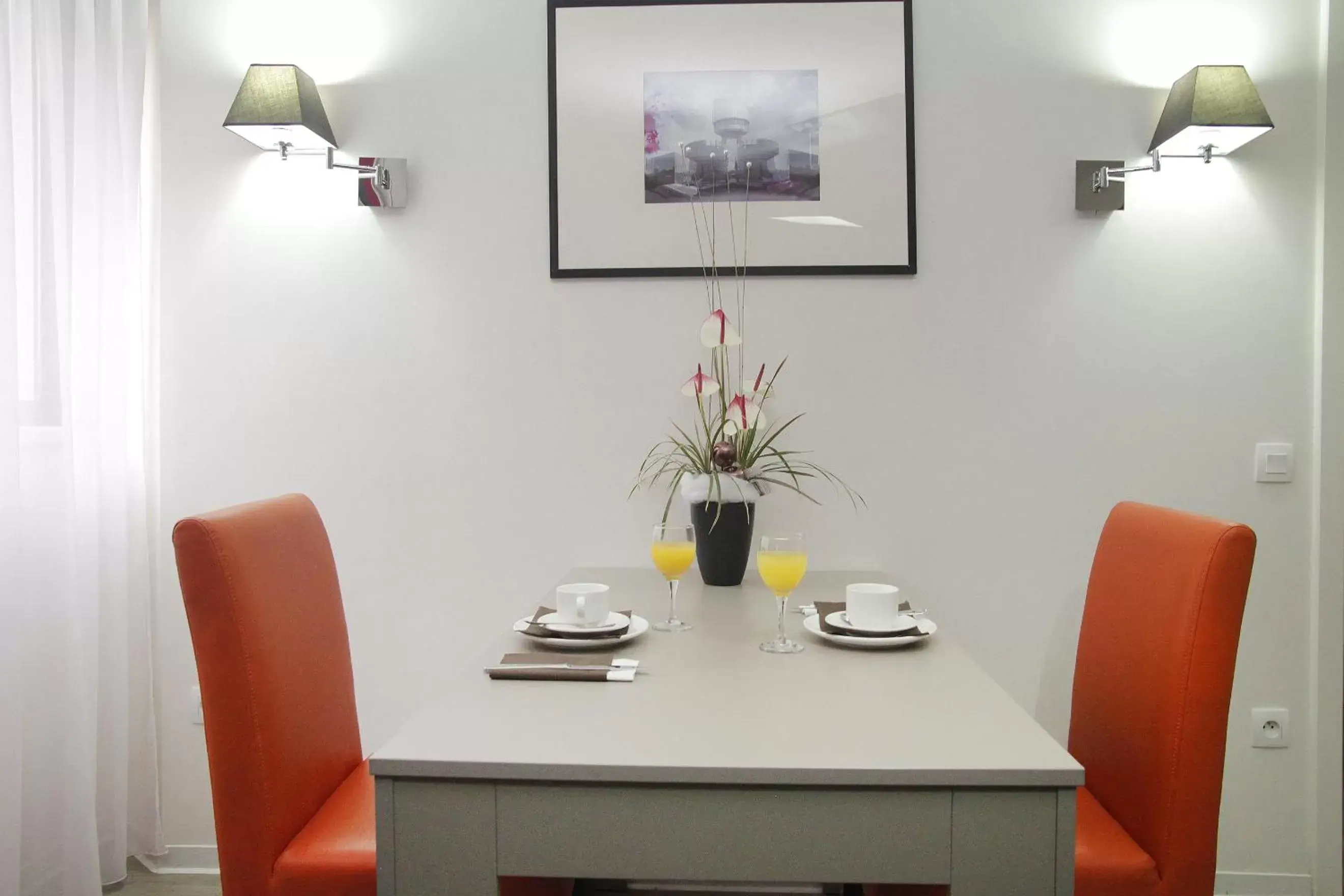 Decorative detail, Dining Area in Odalys City Strasbourg Green Marsh