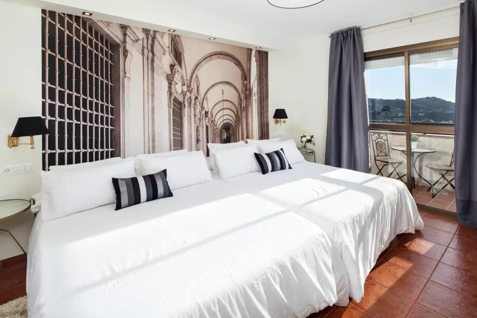 Bed in Hotel y Bungalows Balcón de Competa