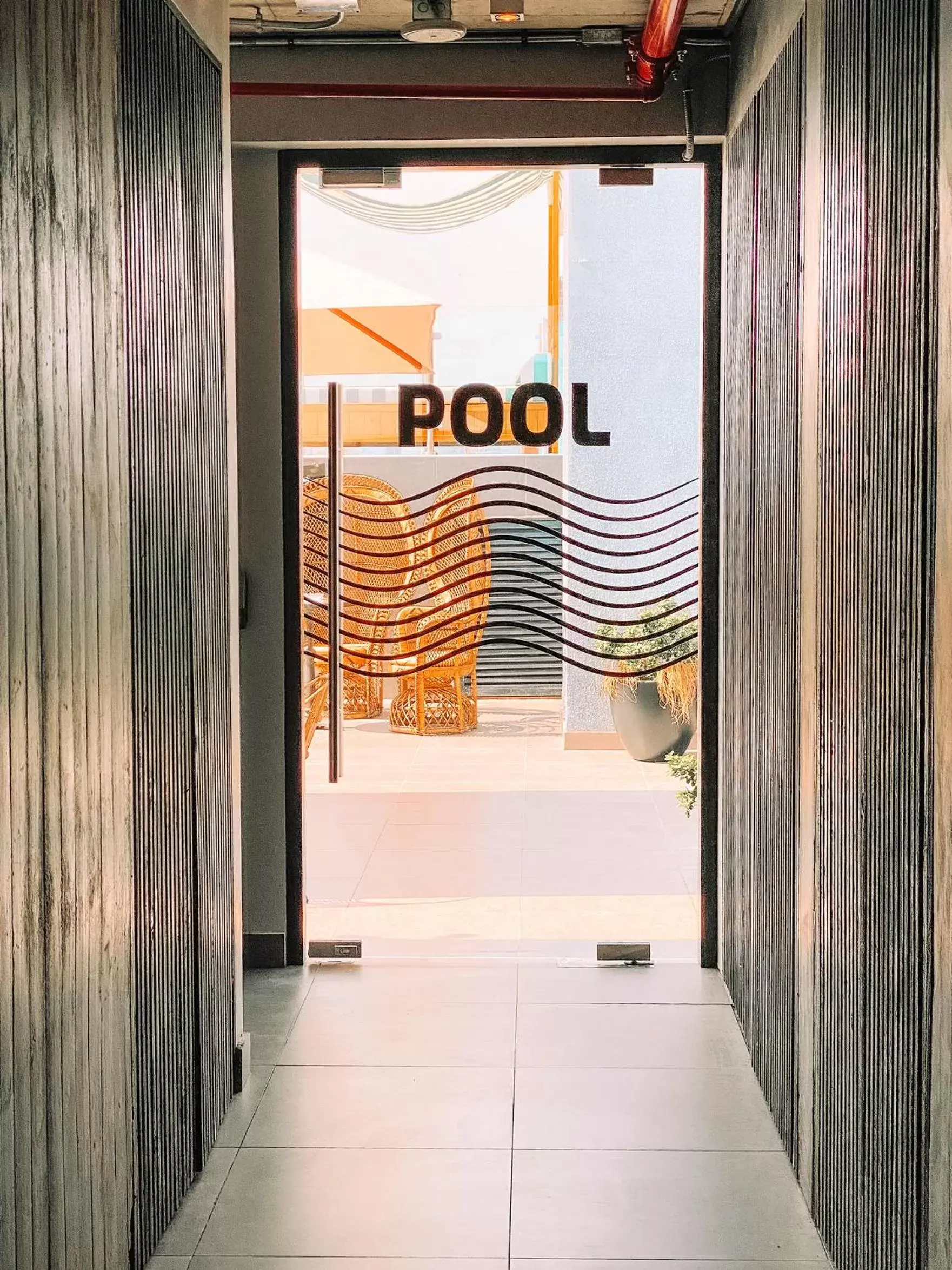 Pool view in hUB Providencia Pool view in hUB Providencia