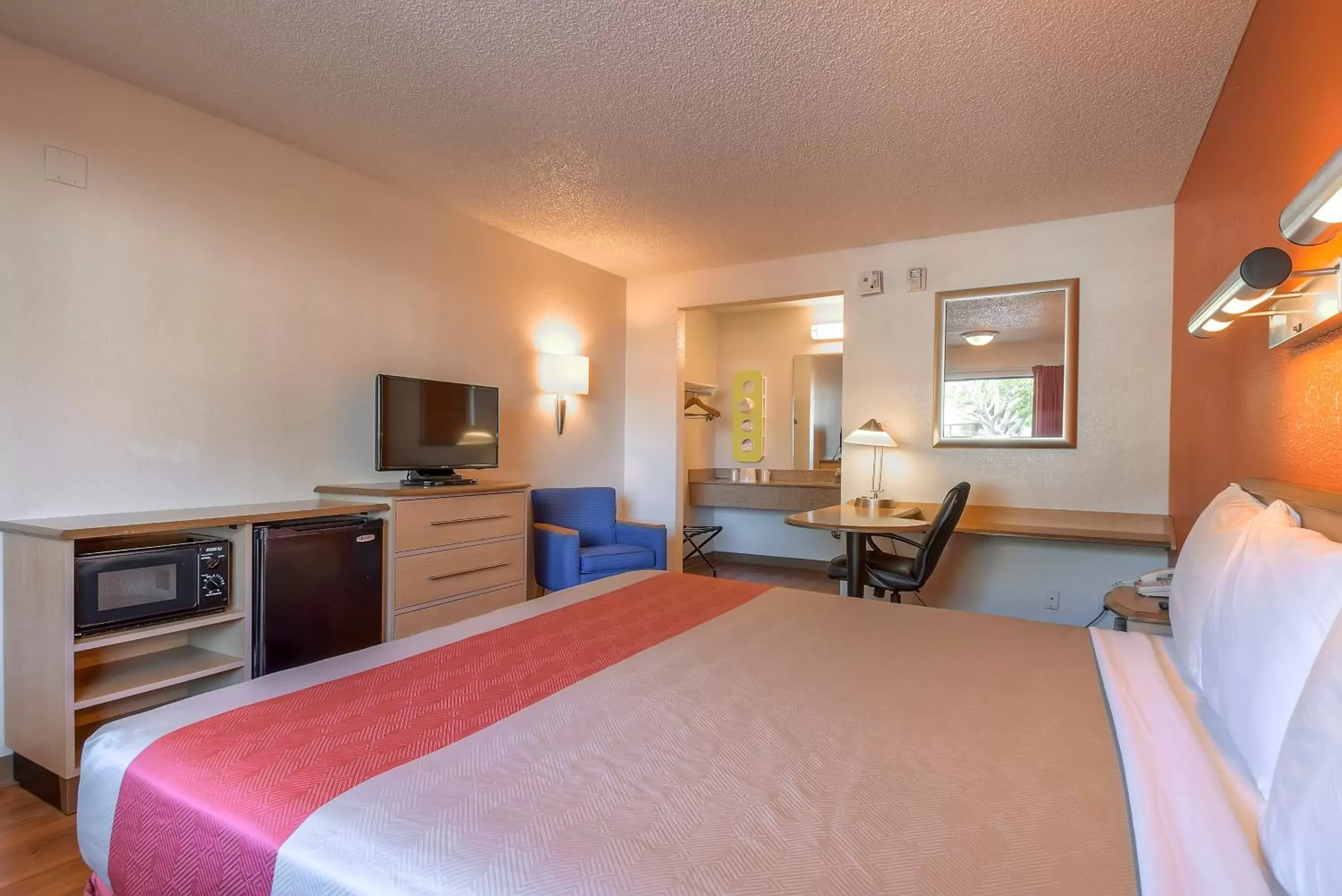 Bed in Motel 6-Carlsbad, CA - East Near LEGOLAND