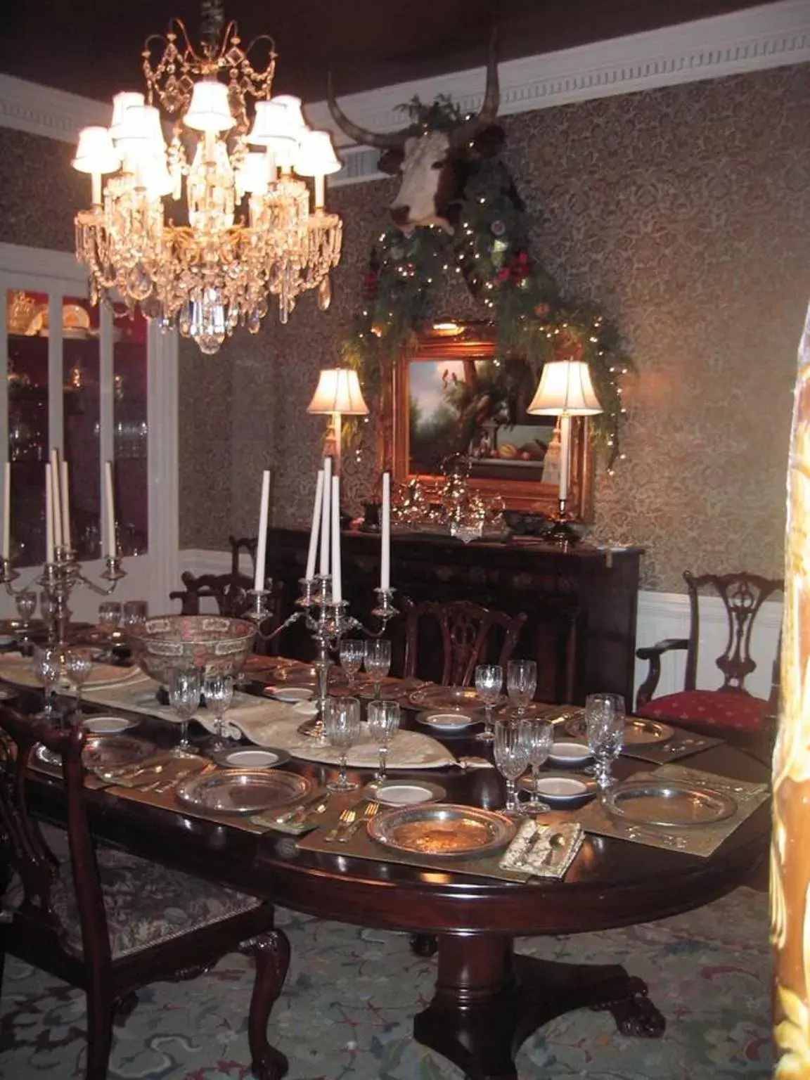 Dining area, Restaurant/Places to Eat in Belle Oaks Inn