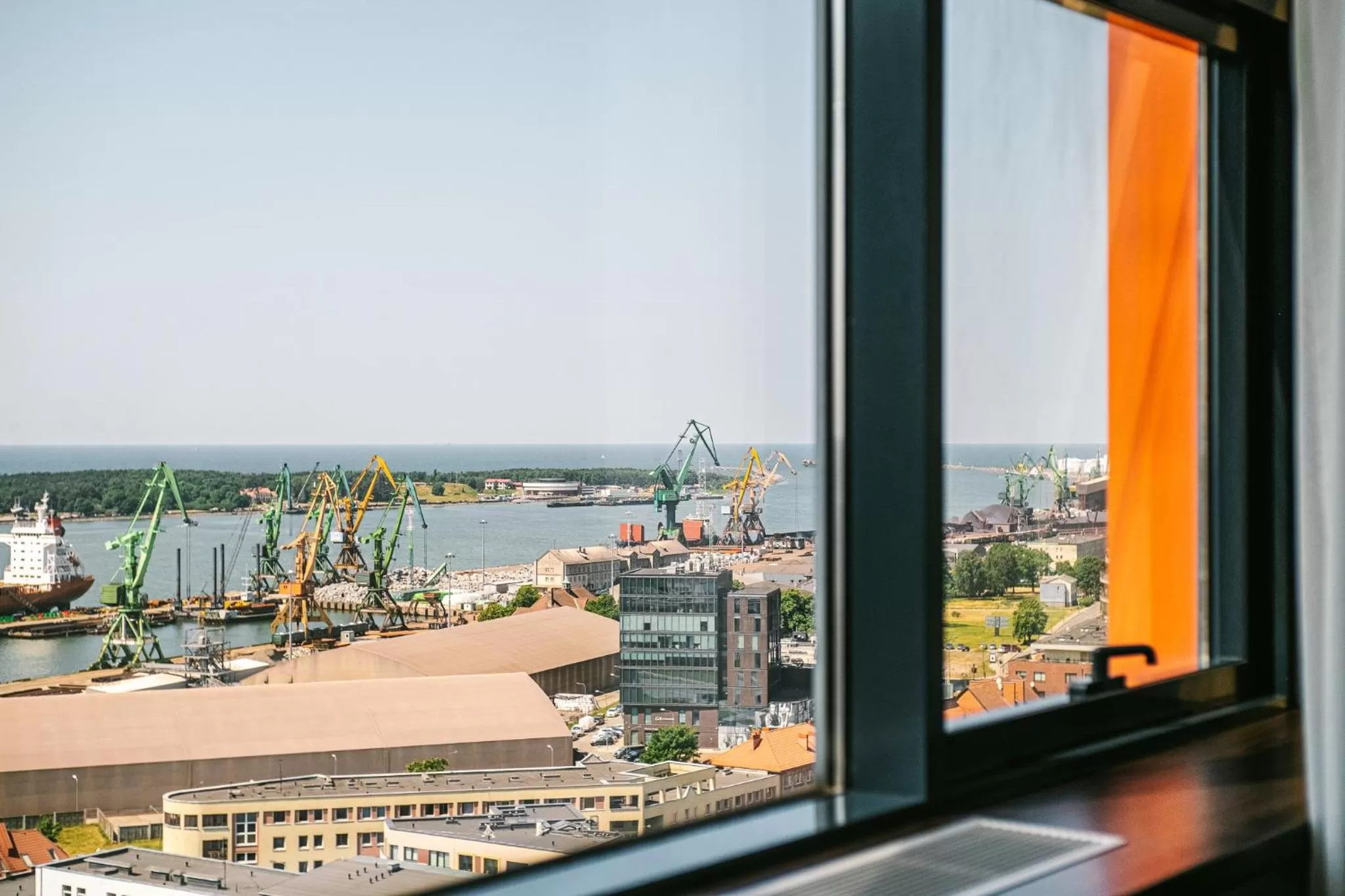 Sea view in Amberton Hotel Klaipeda