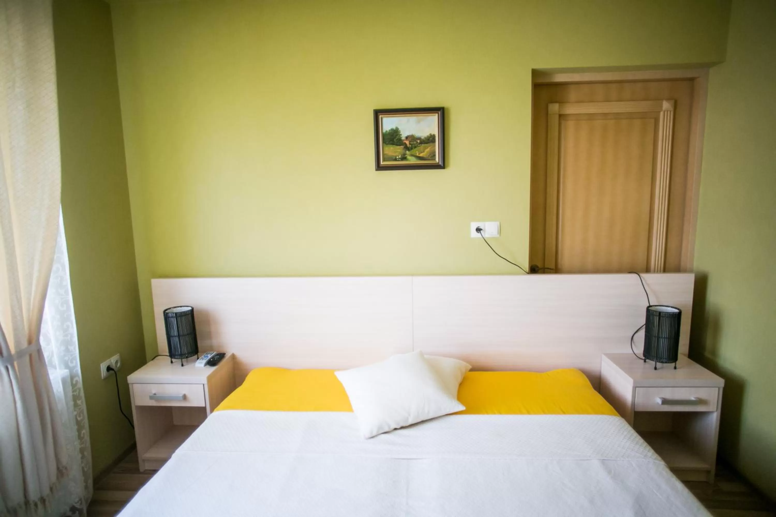 Bed in Tulipan Hotel Aquapark