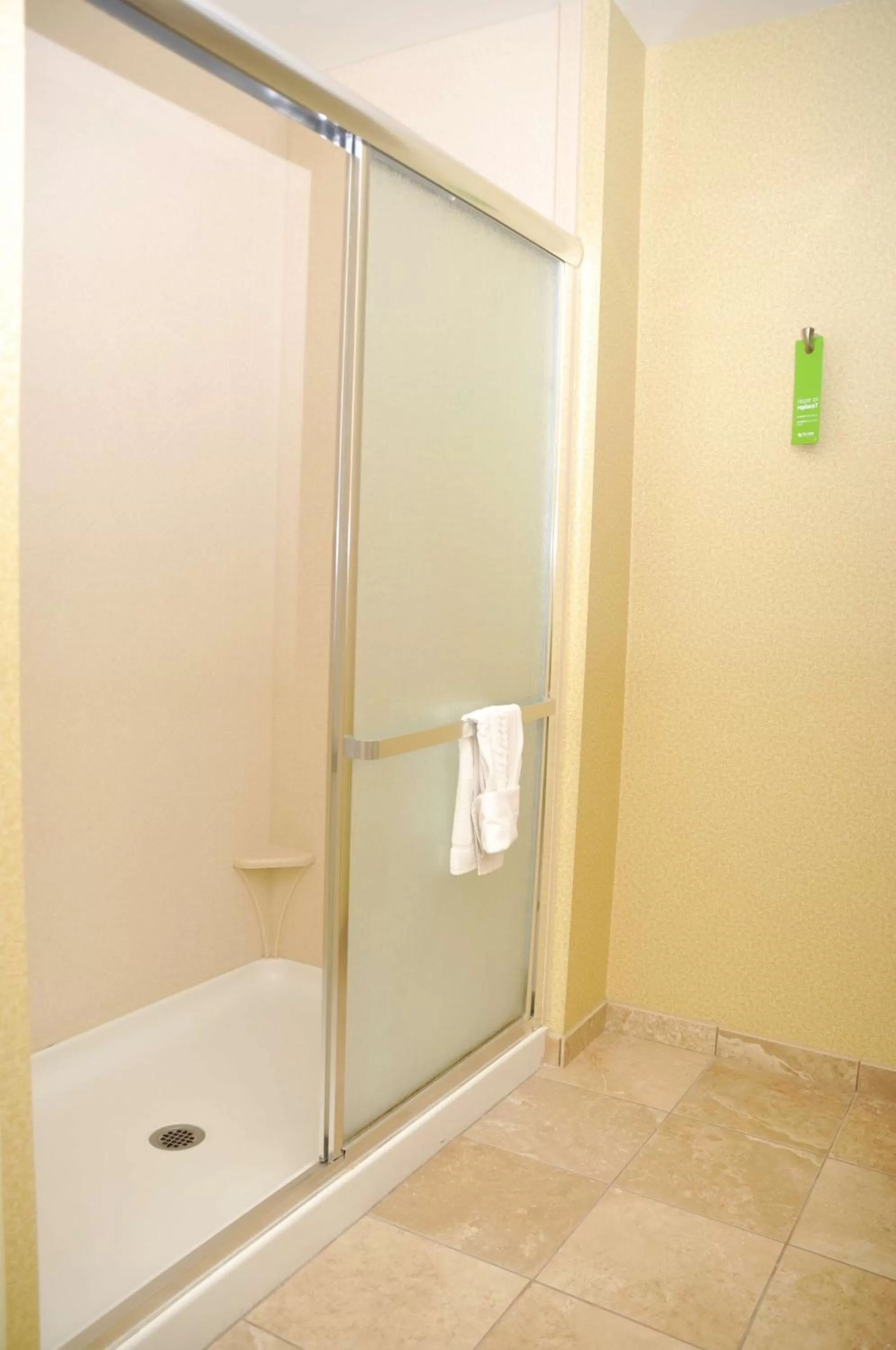 Bathroom in Hampton Inn Macomb