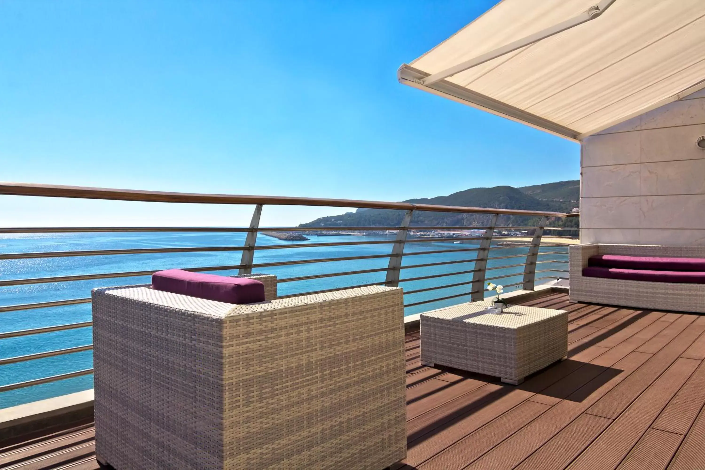 Balcony/Terrace in SANA Sesimbra Hotel