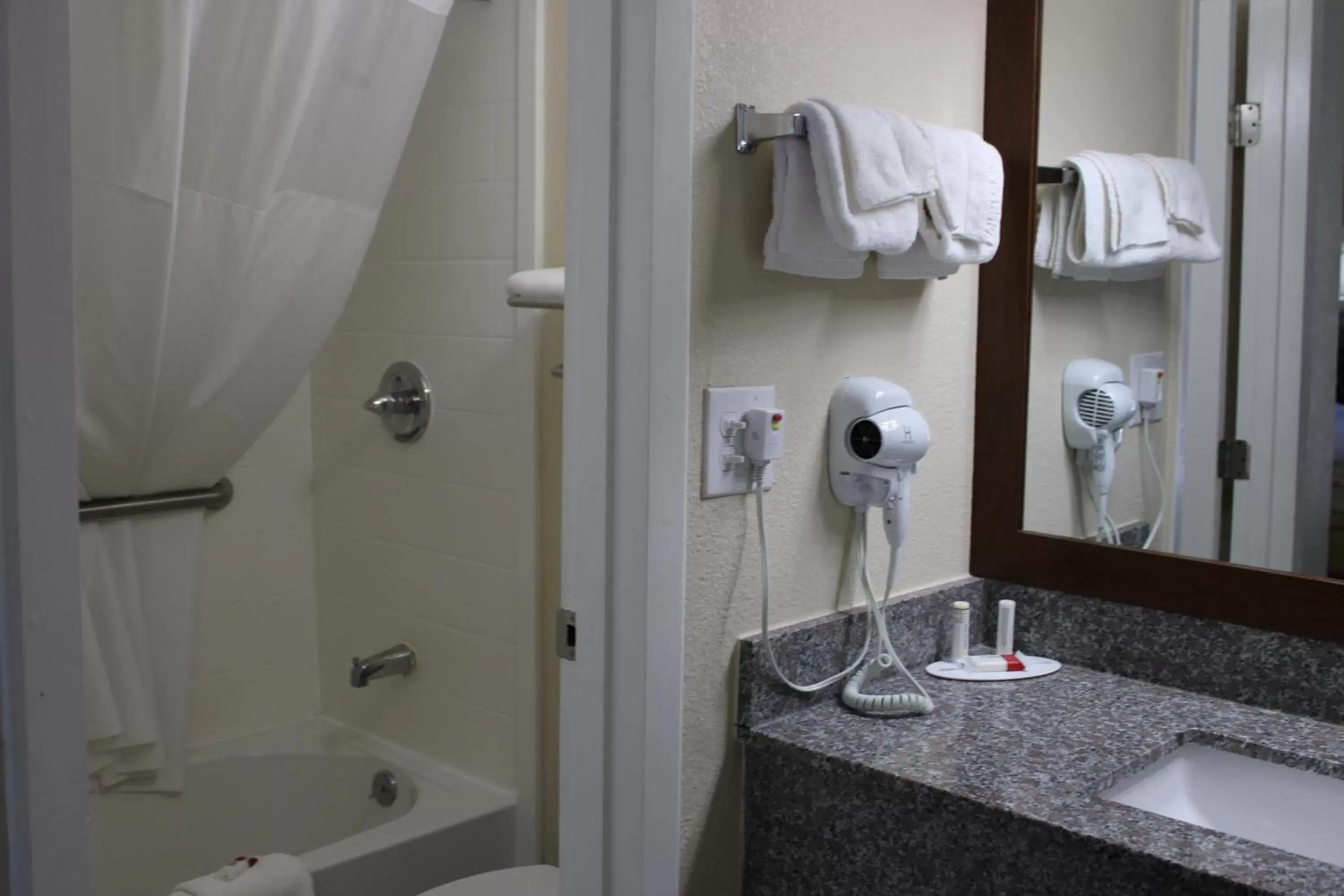 Shower, Bathroom in Super 8 by Wyndham Morganton