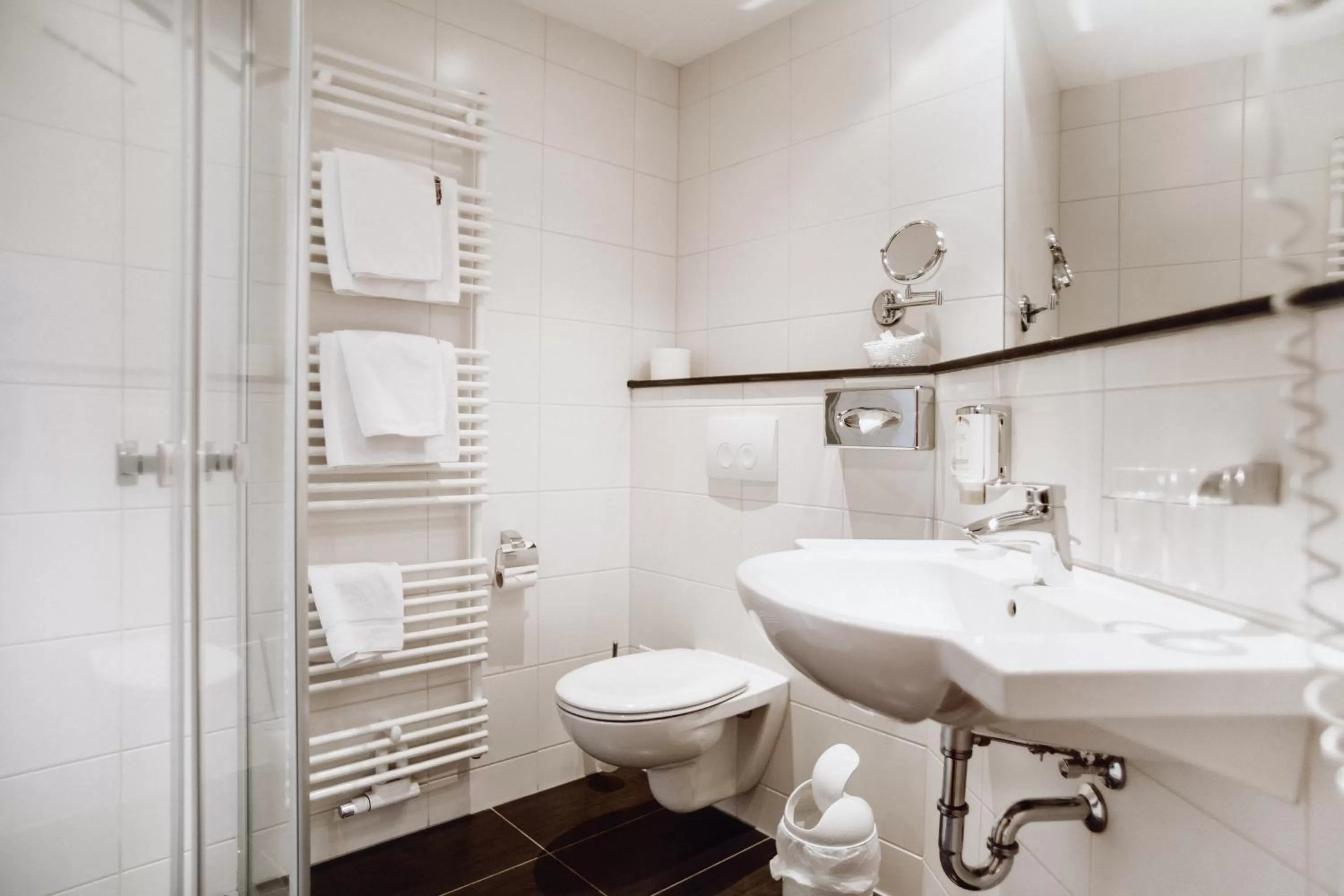 Toilet in Hotel Frauensteiner Hof