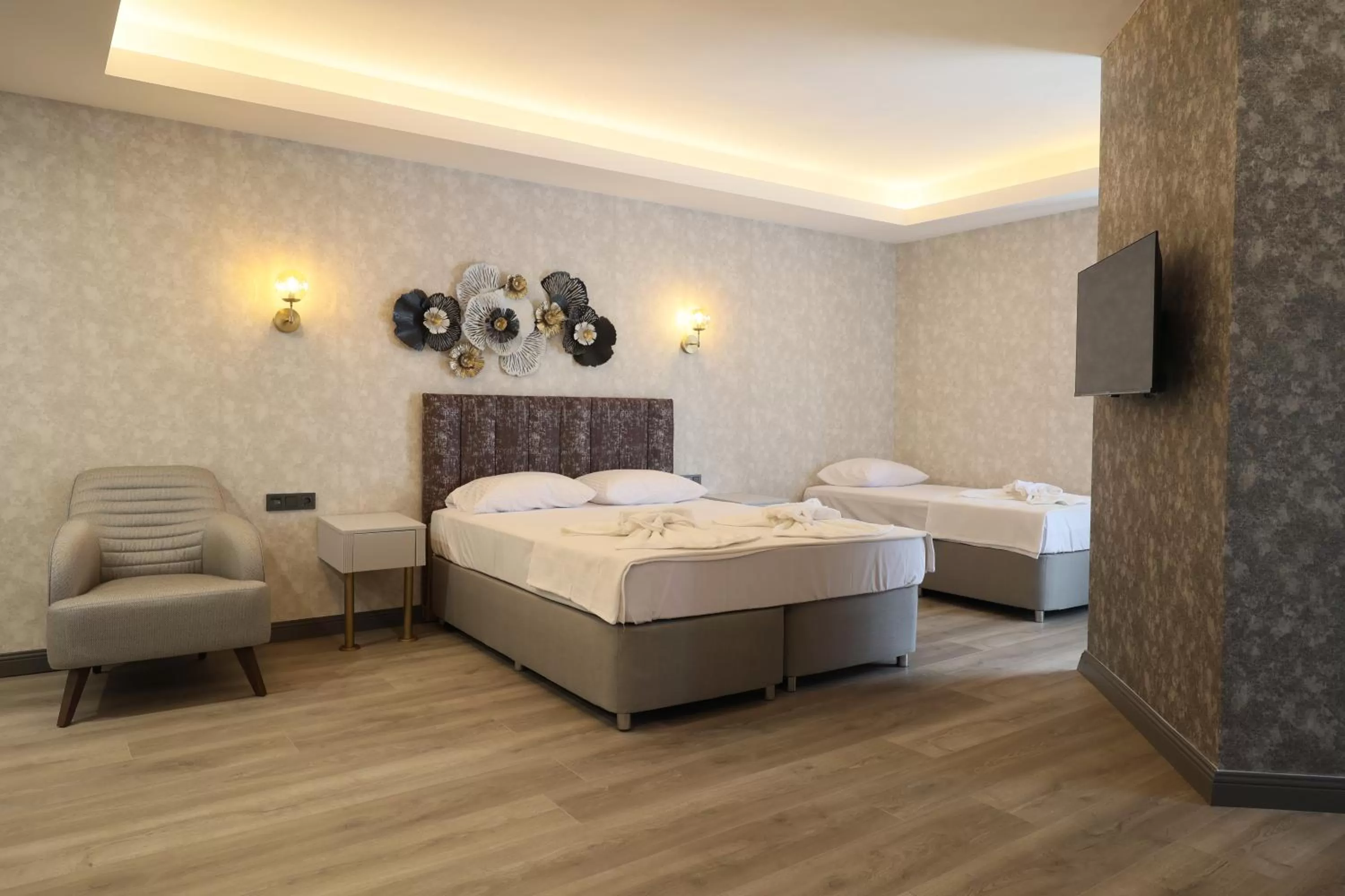 Bed in Avion Suite Hotel