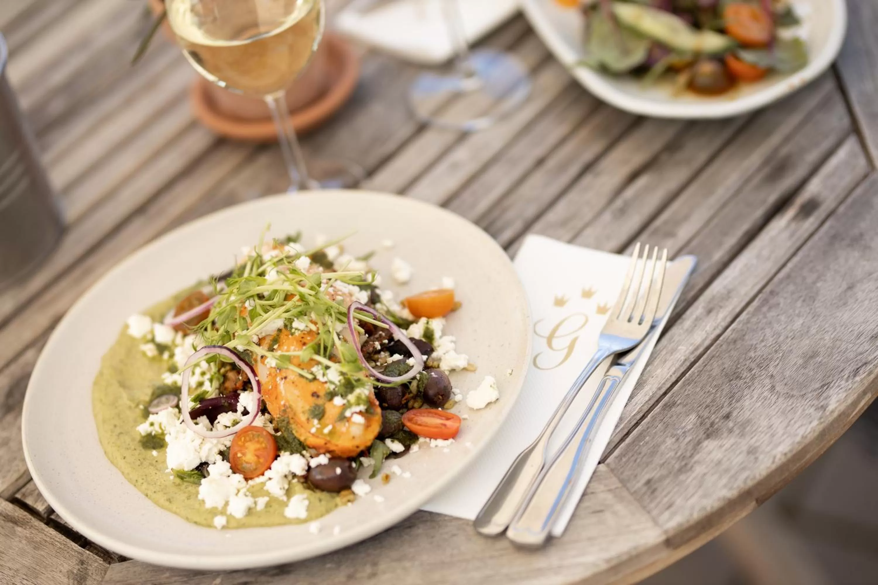 Food and drinks in Gränsö Slott Hotel & Spa