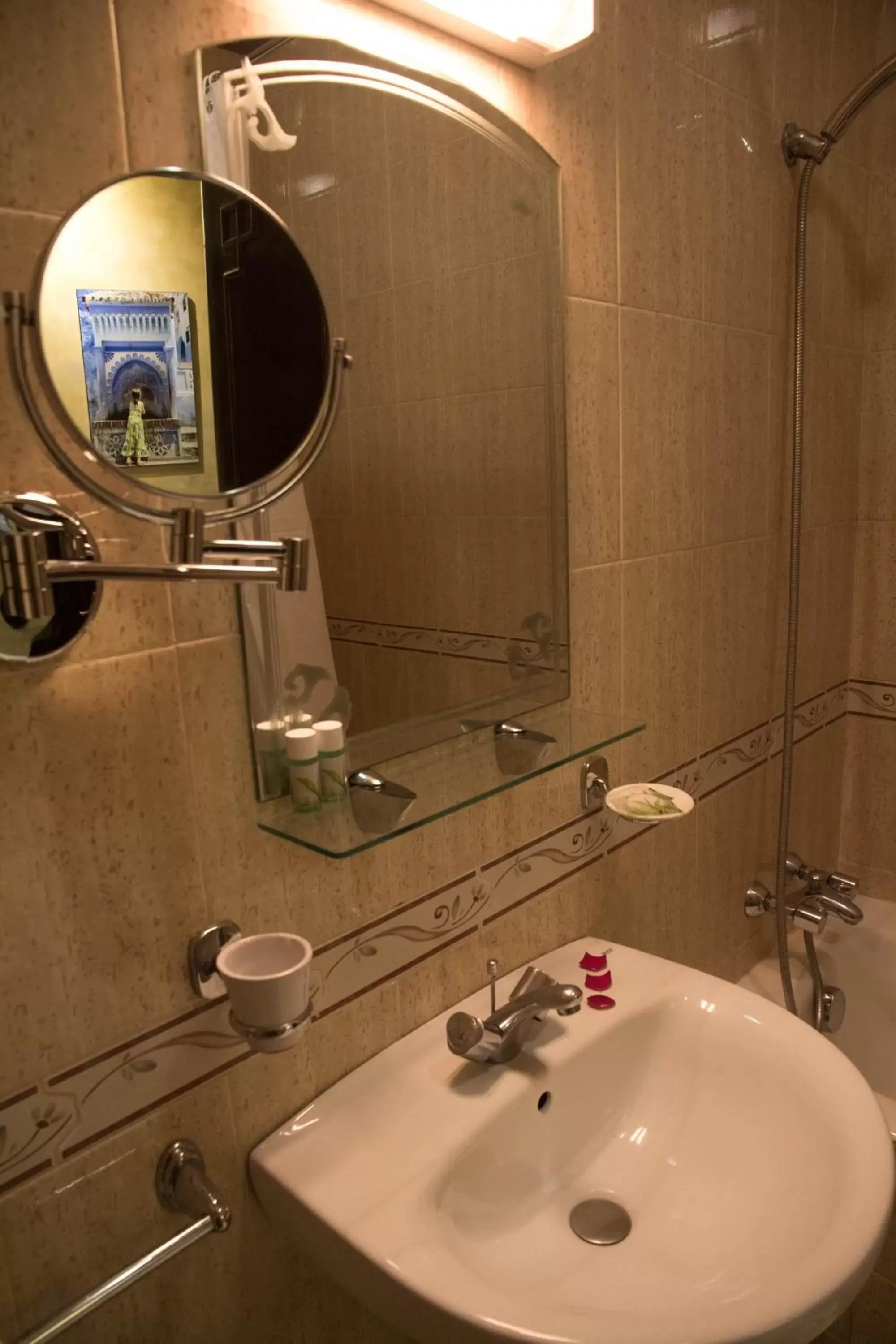Decorative detail, Bathroom in Amani Hotel Suites & Spa