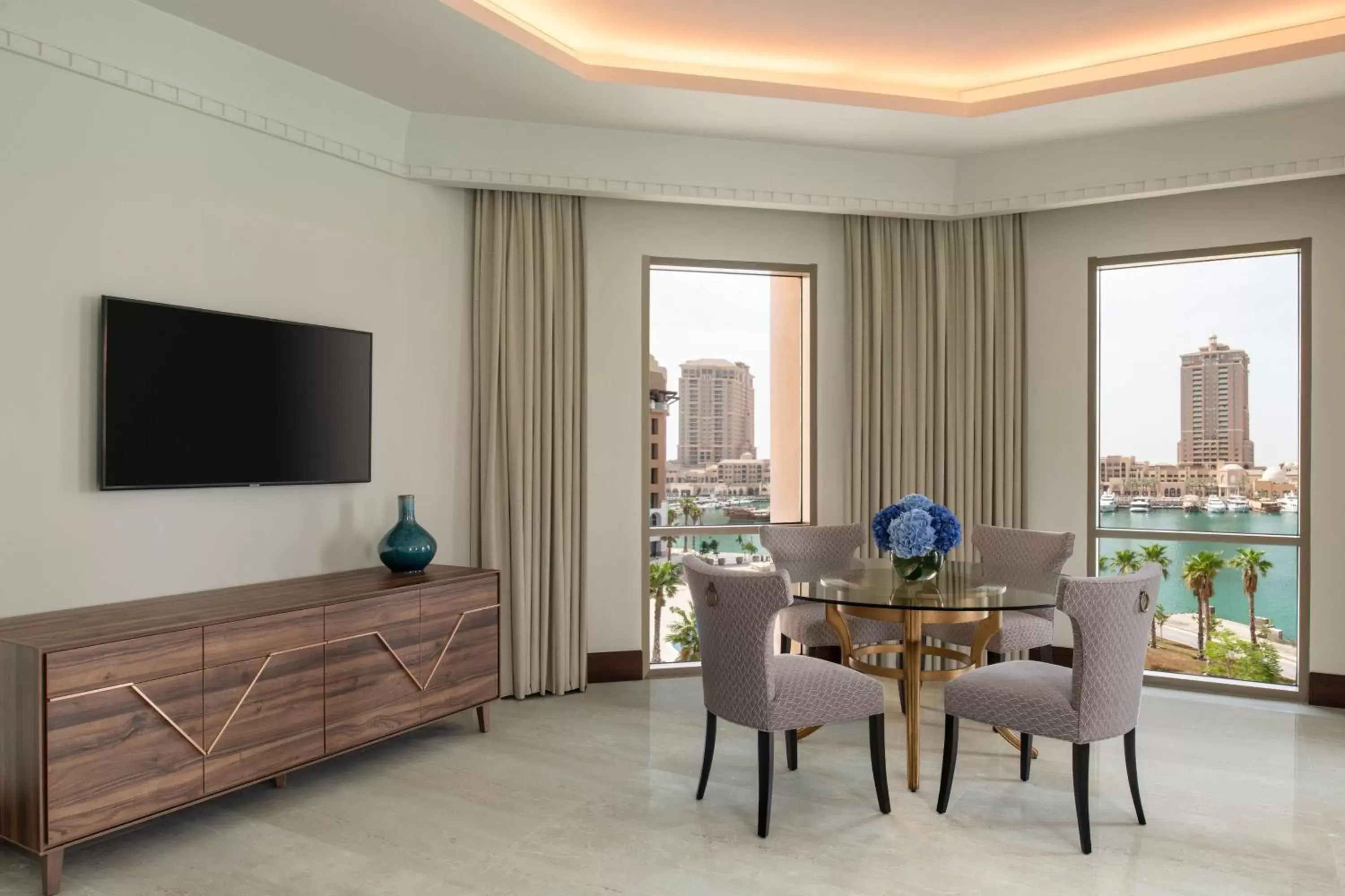 Bedroom, Seating Area in The St Regis Marsa Arabia Island, The Pearl Qatar