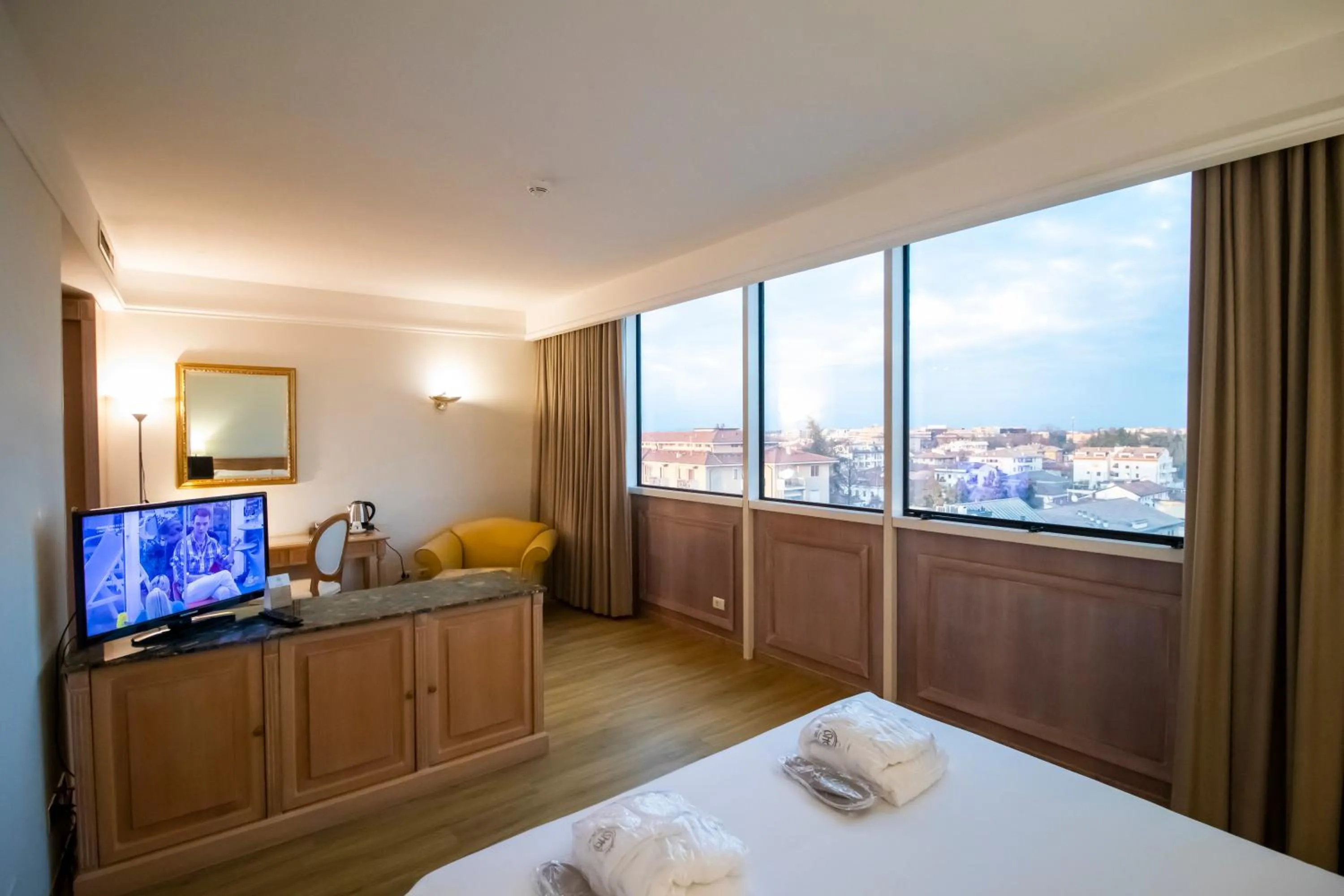 Bed in SHG Hotel De La Ville