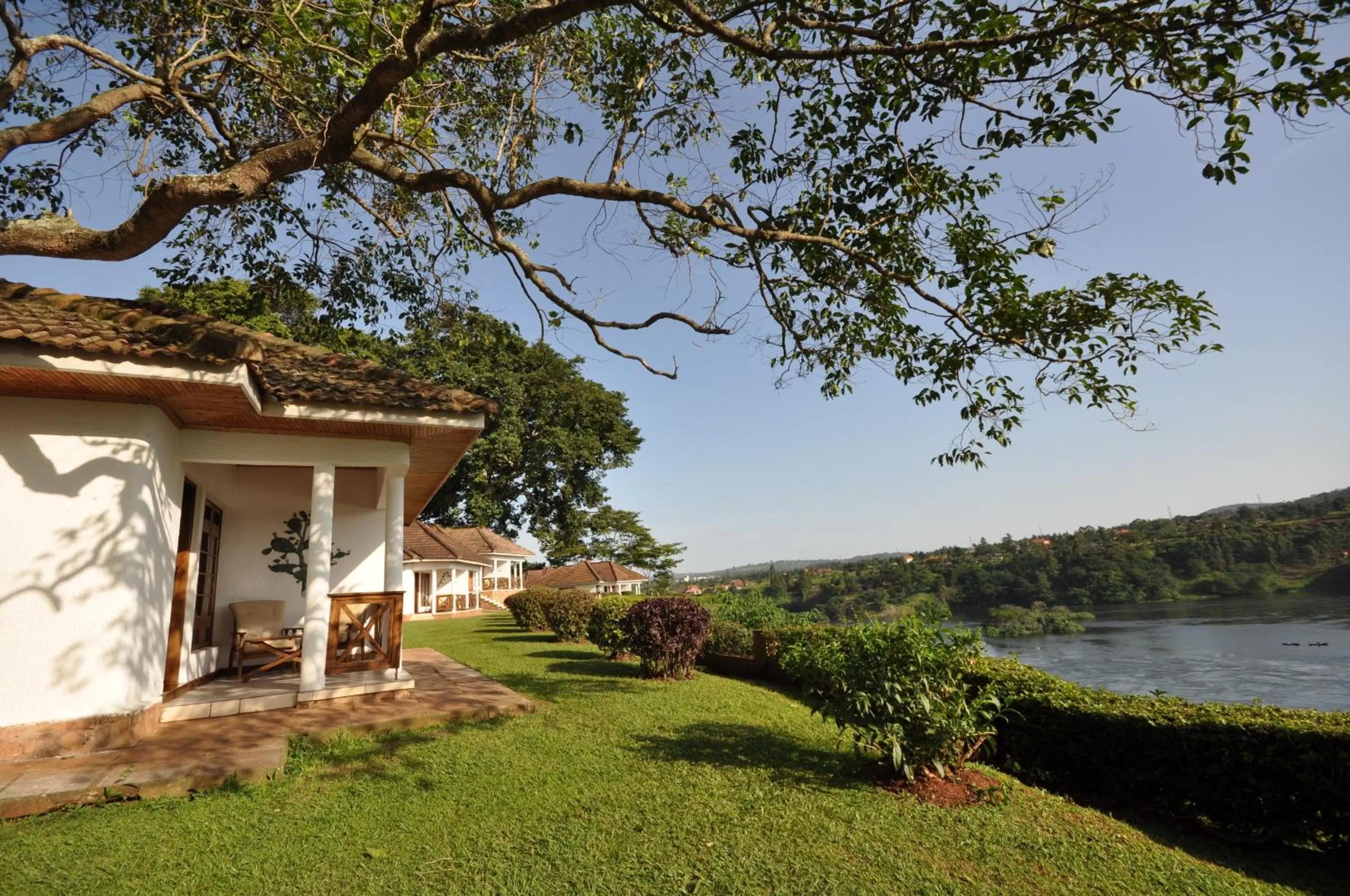 Lake view in Jinja Nile Resort