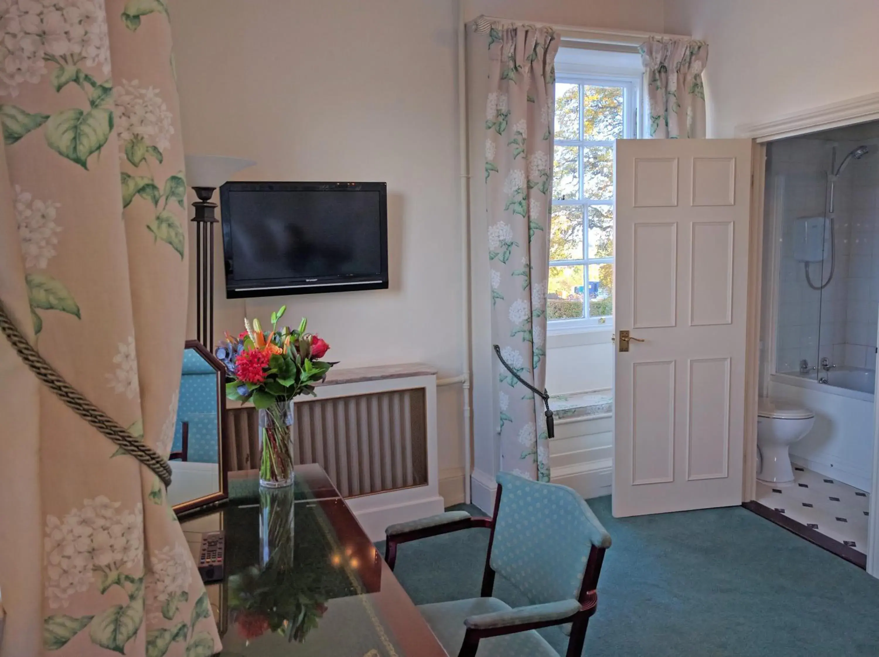 Bedroom, TV/Entertainment Center in Hook House