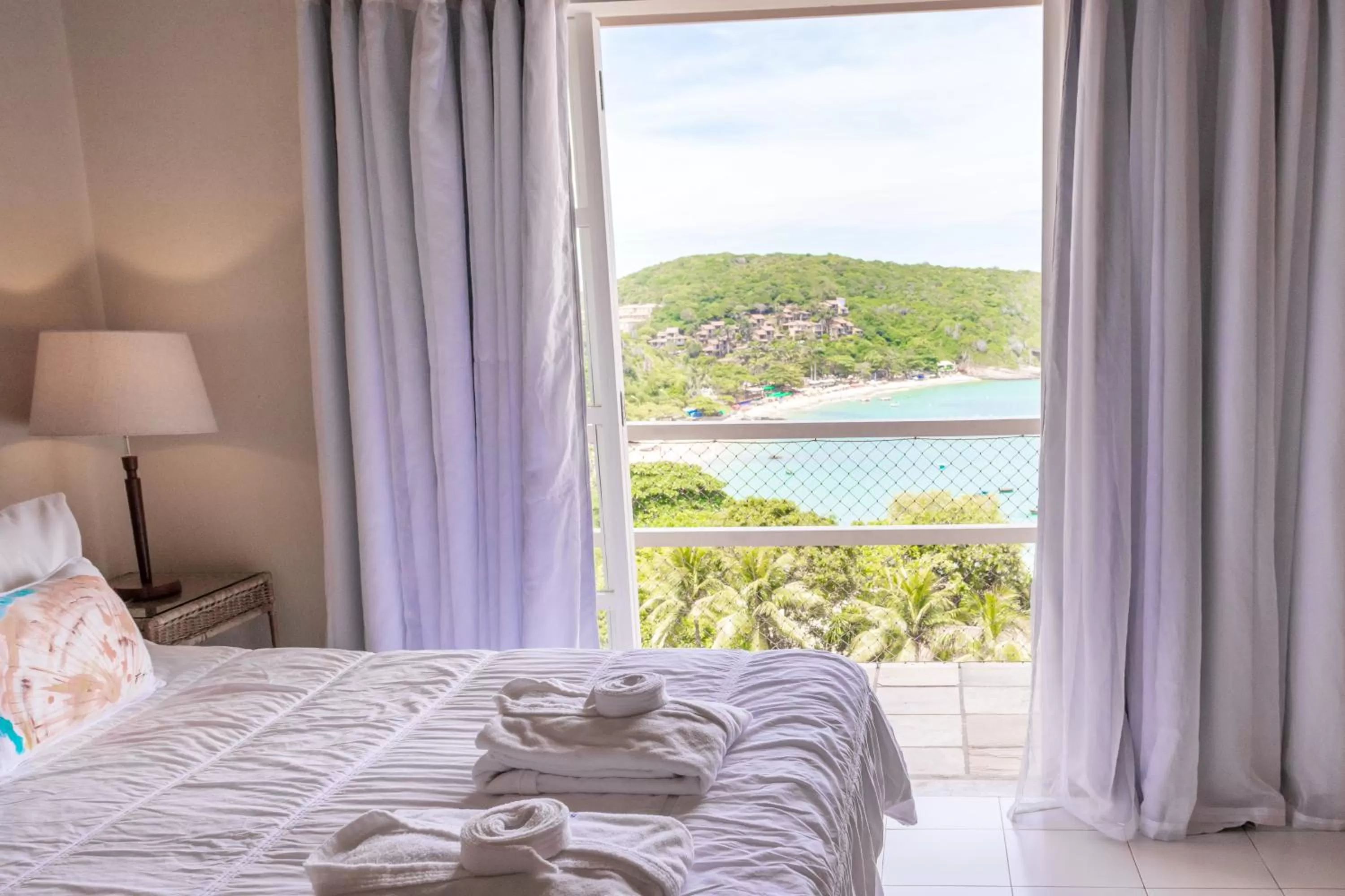 Bed in Bahiamarela Boutique Hotel & SPA