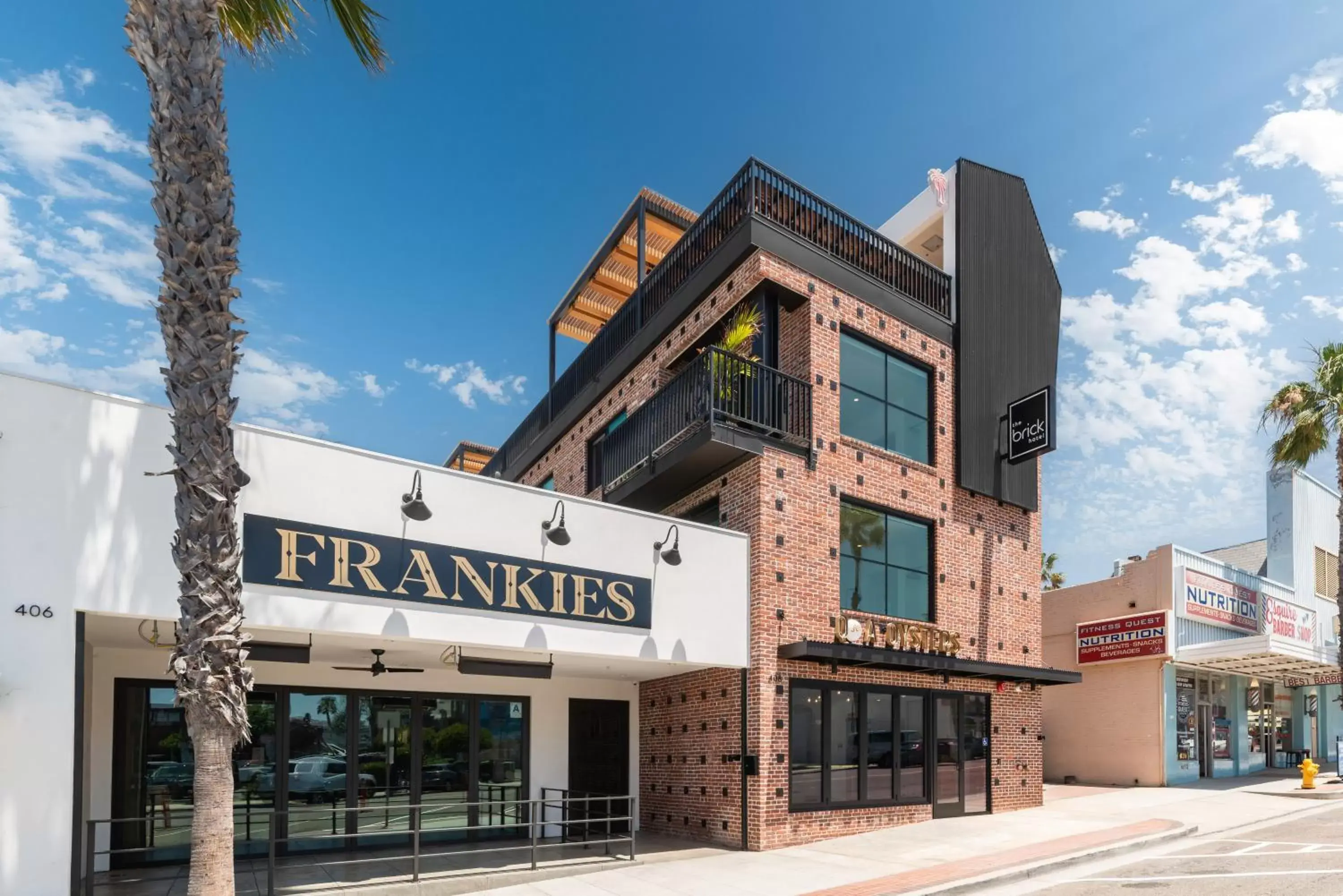 Property Building in The Brick Boutique Hotel