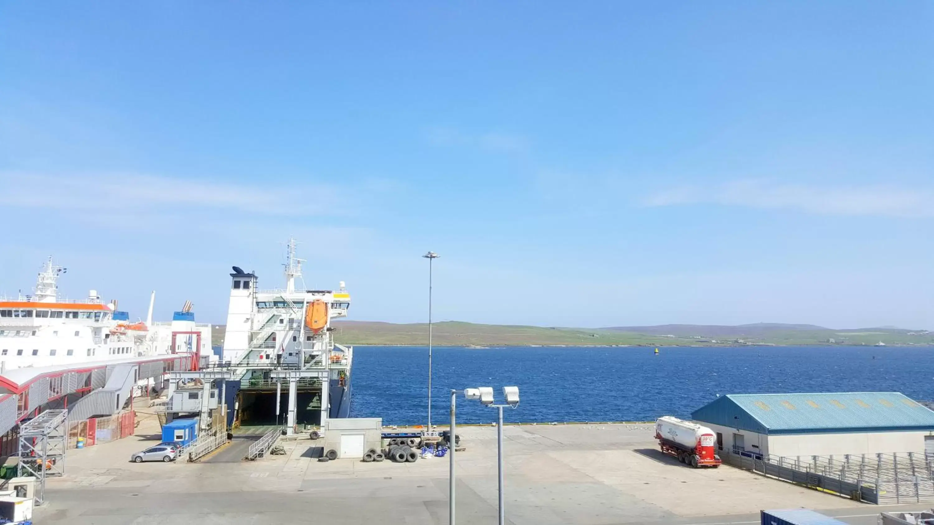 Sea view in The Shetland Hotel