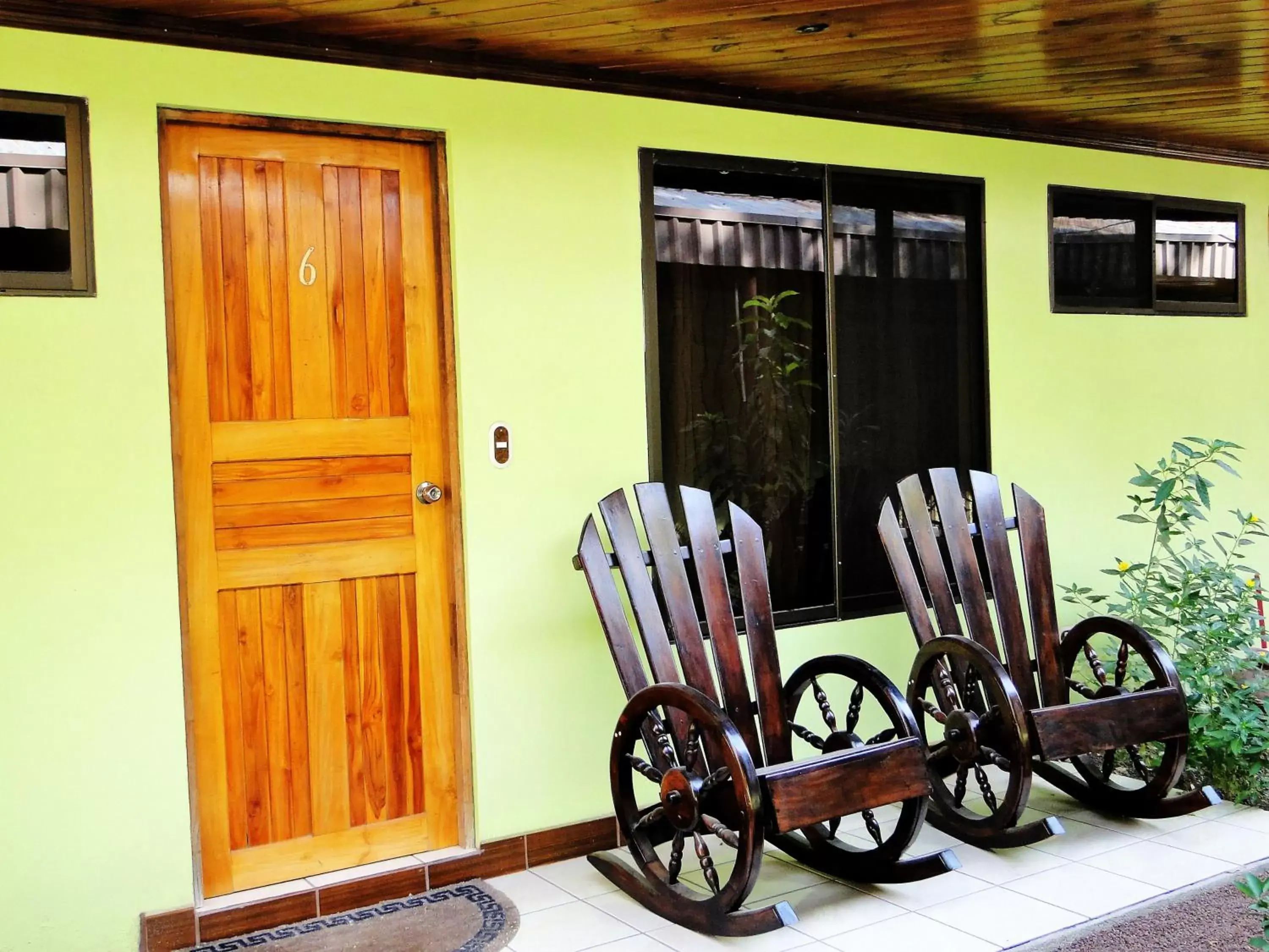 Patio in Hotel Villa Hermosa