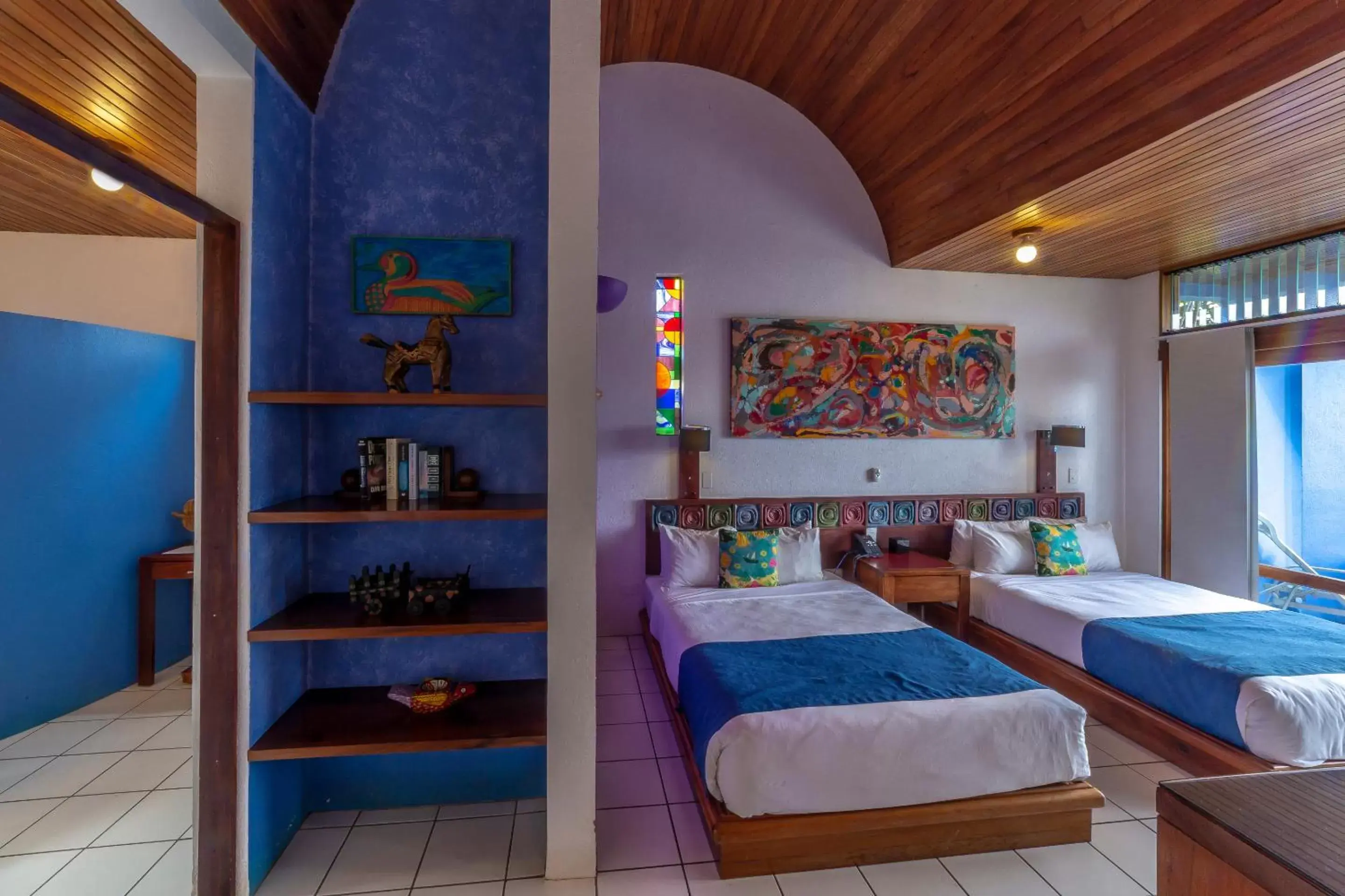 Bed in Xandari Resort & Spa