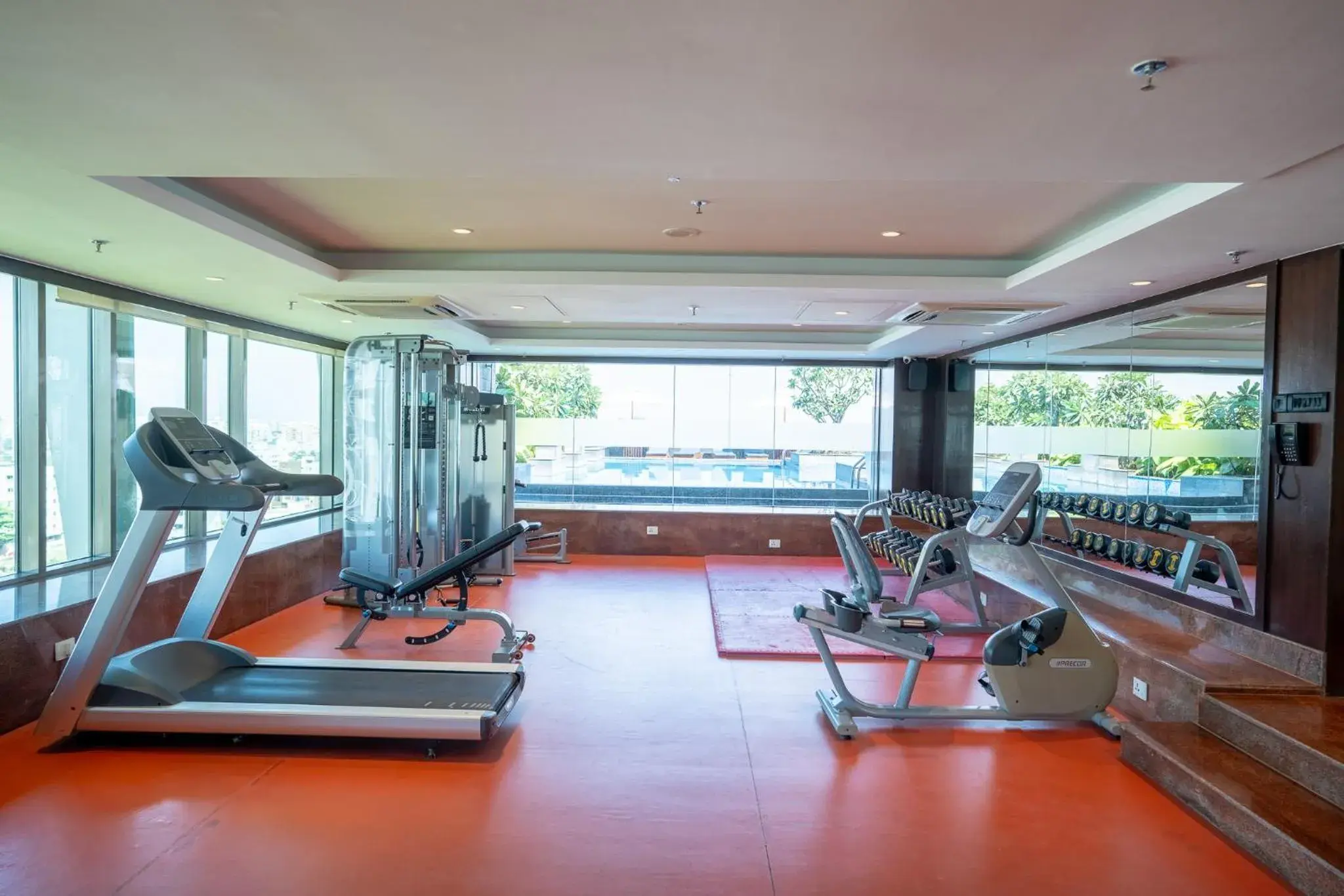 Fitness centre/facilities, Fitness Center/Facilities in Radisson Blu Pune Hinjawadi