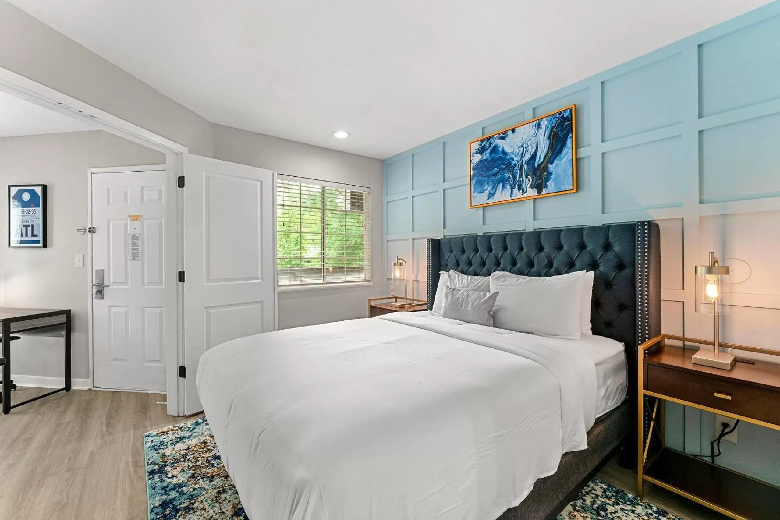 Bedroom, Bed in The 505 Collection Buckhead