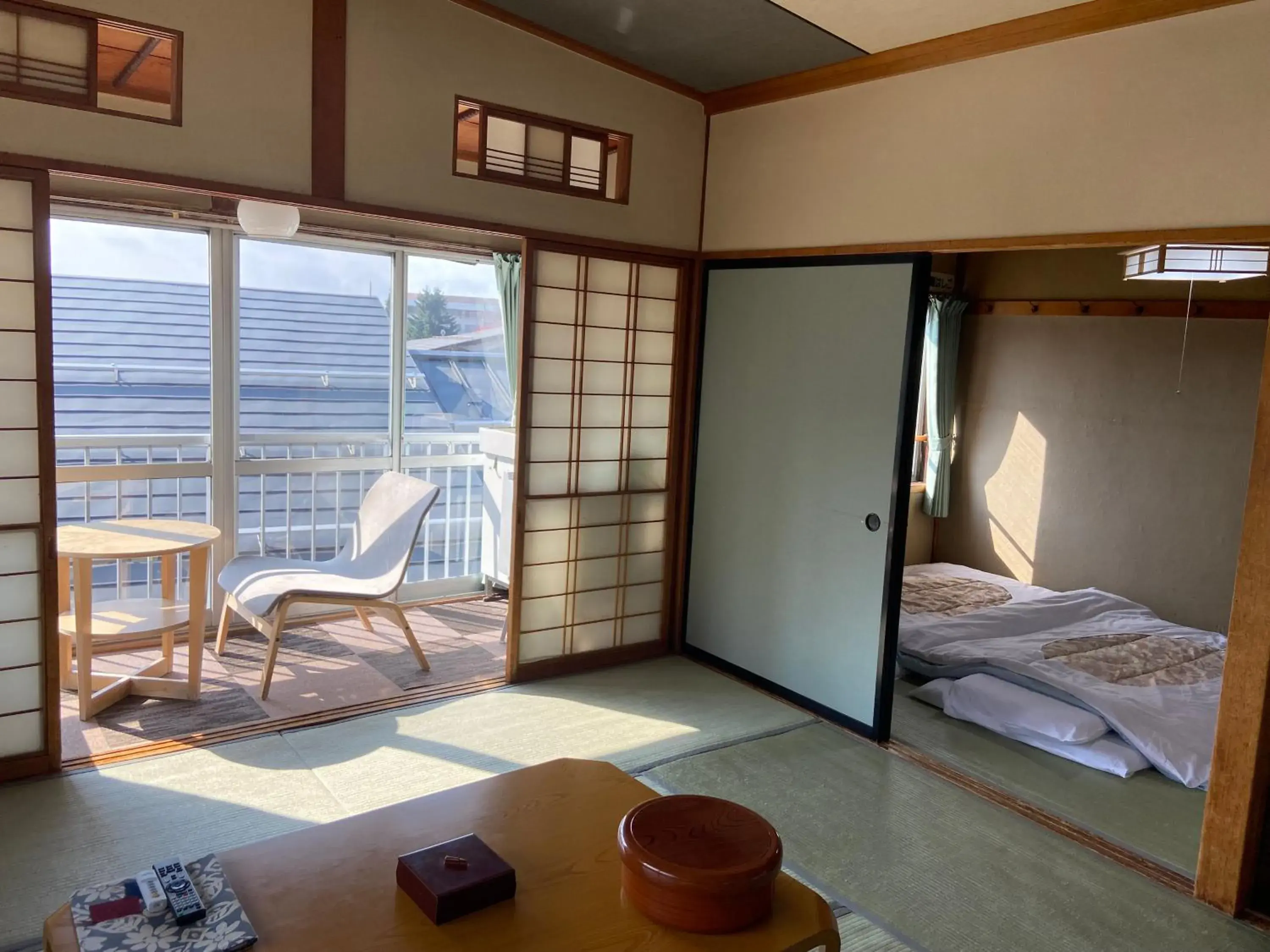 Balcony/Terrace in Yoshidaya Ryokan