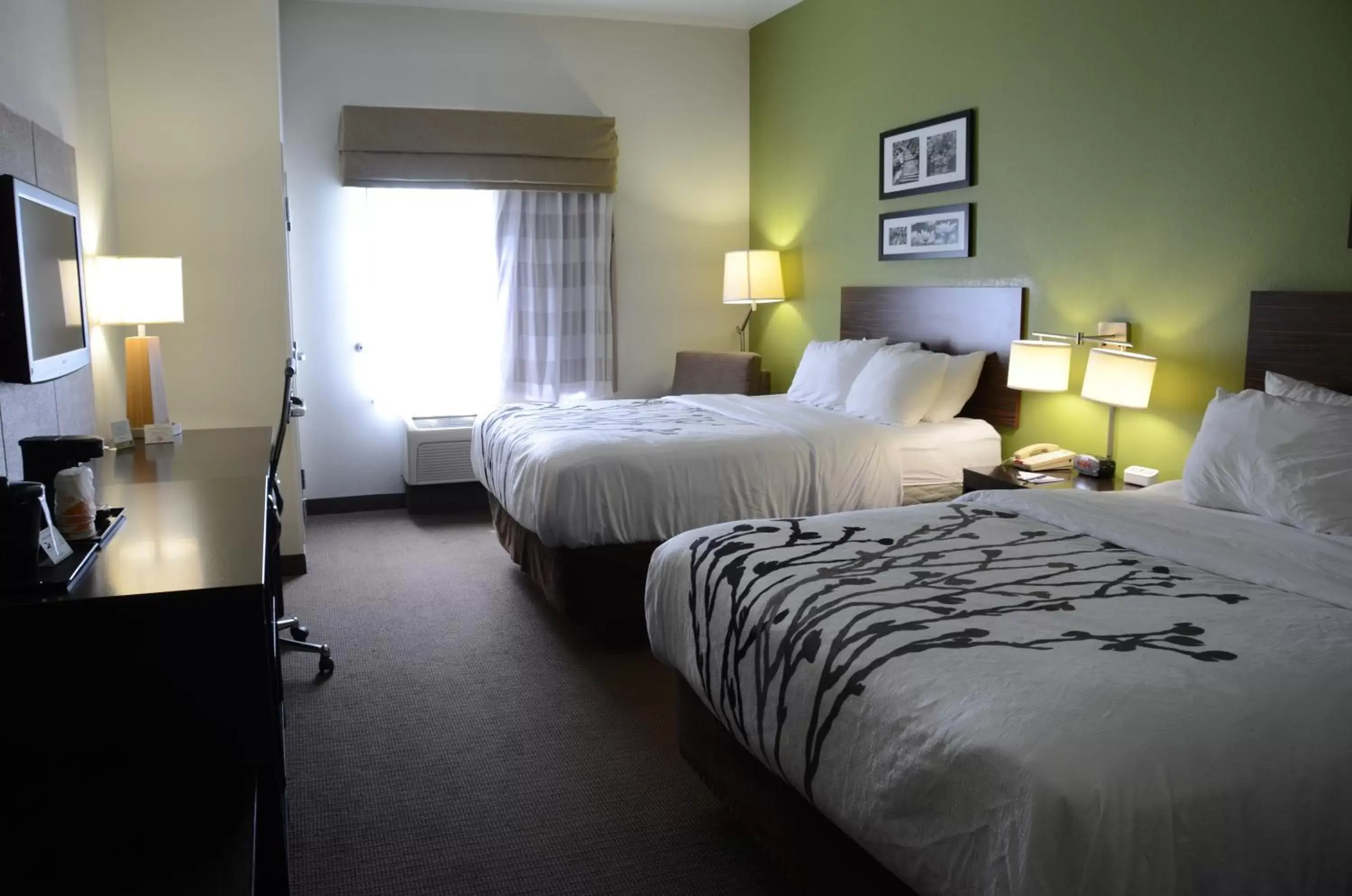 Photo of the whole room, Bed in Sleep Inn & Suites Cave City