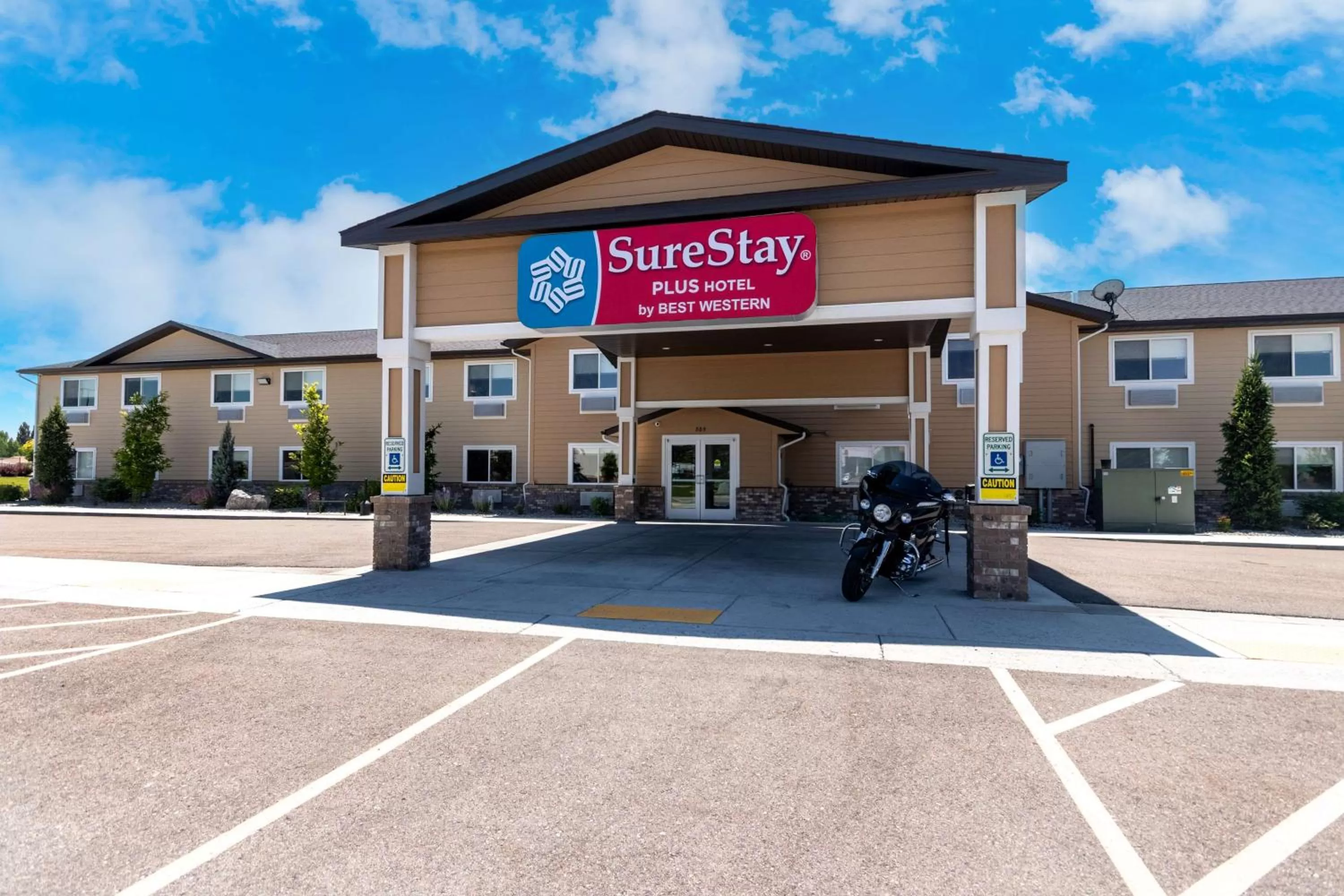 Property building in SureStay Plus Hotel by Best Western Rexburg