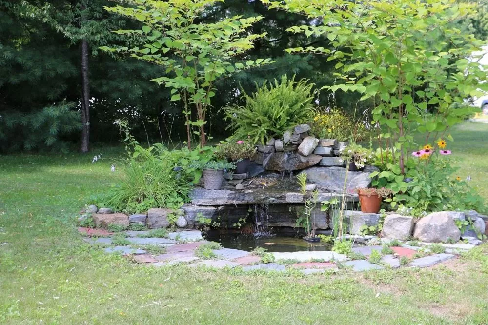 Garden in The Bond 1786 Inn