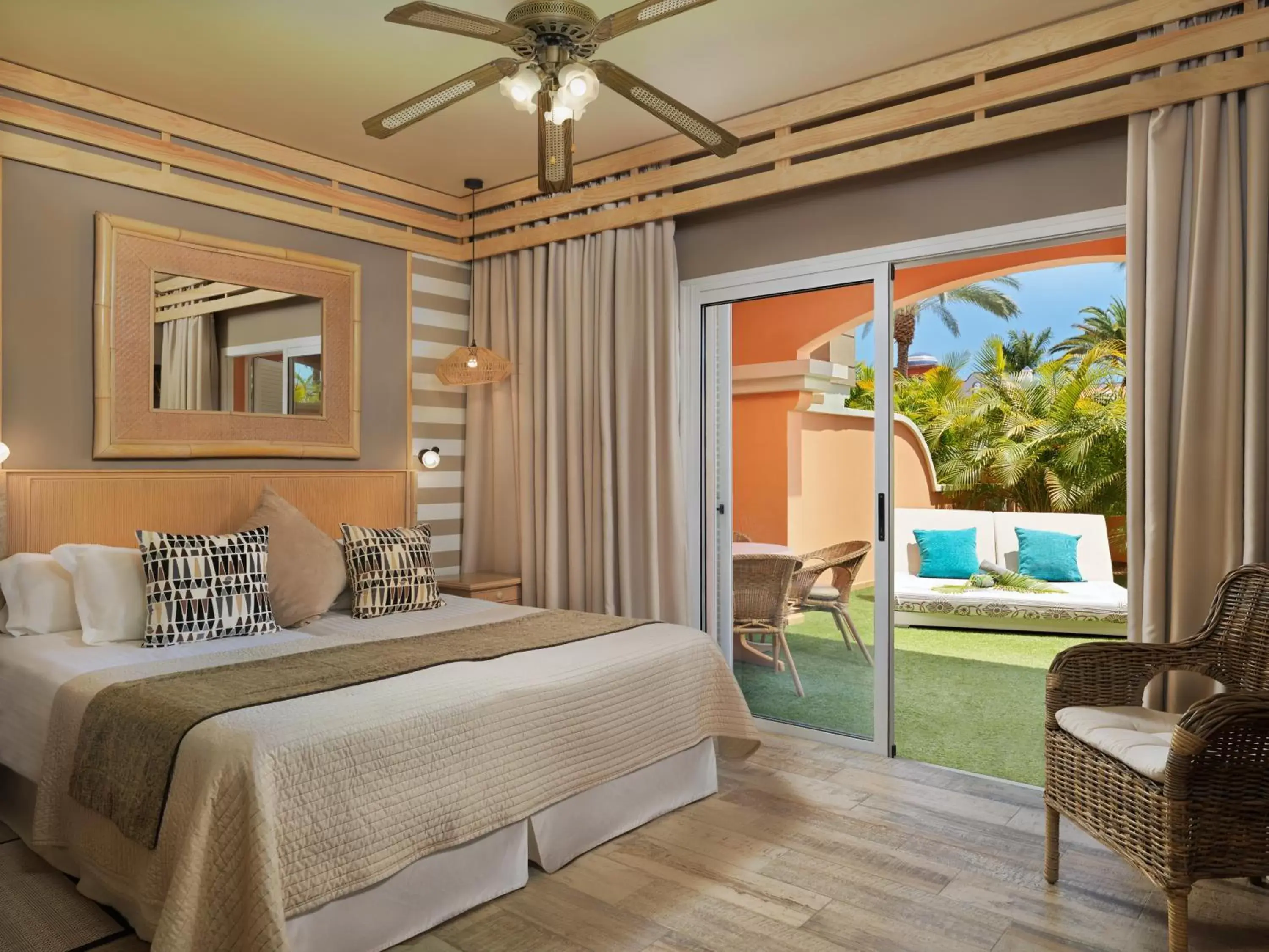 Bedroom, Bed in Green Garden Eco Resort & Villas