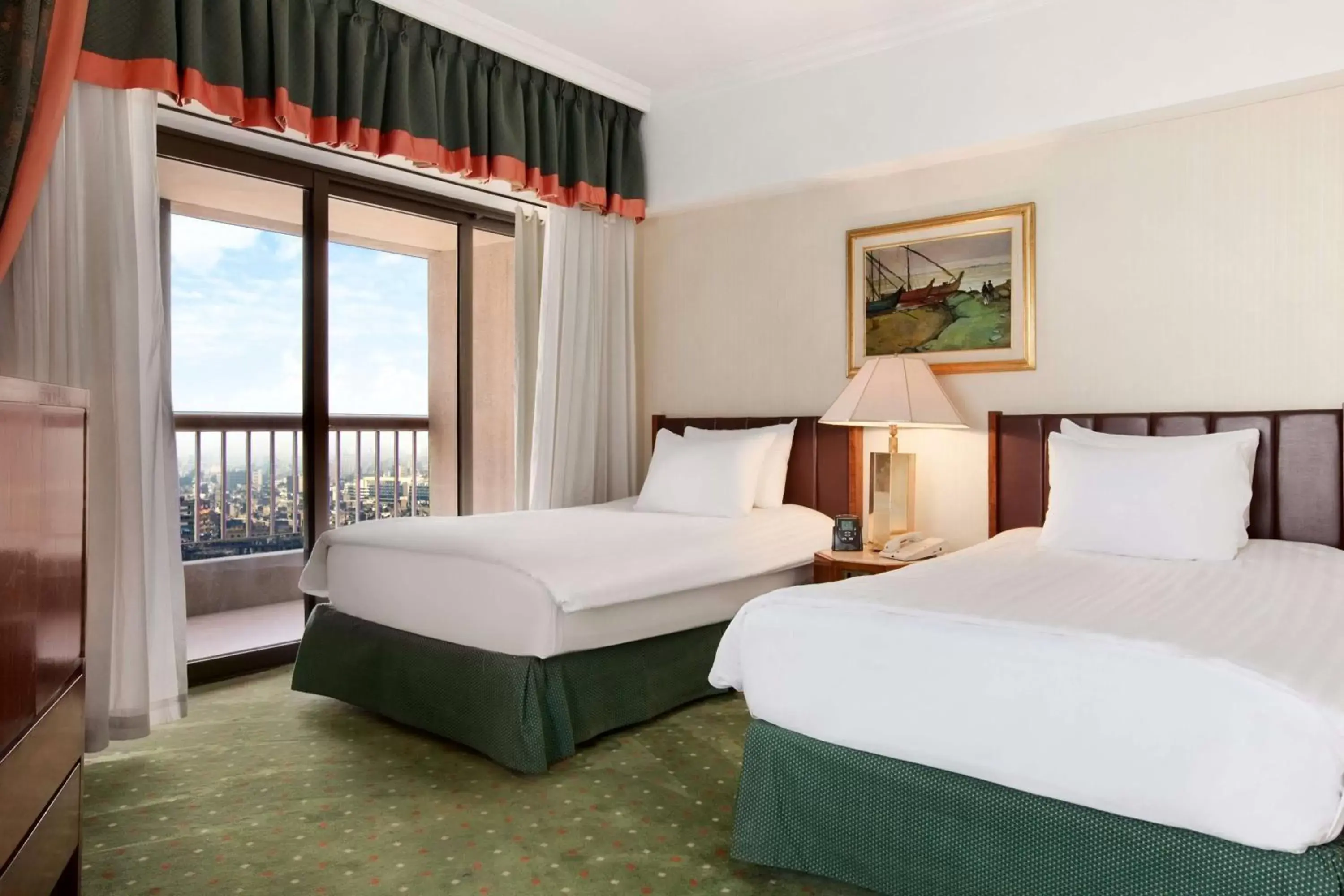 Bed in Ramses Hilton Hotel & Casino Bed in Ramses Hilton Hotel & Casino