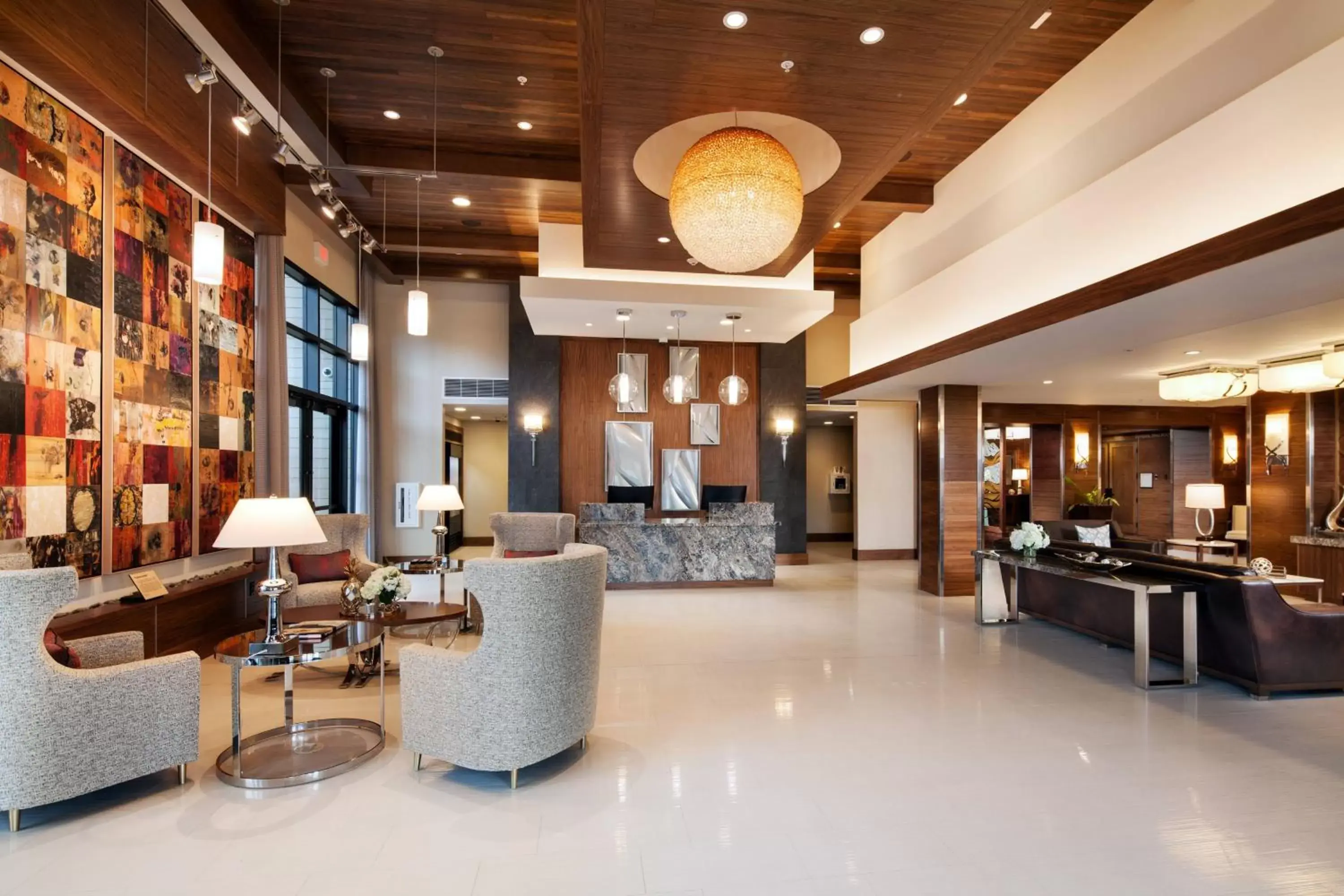 Lobby or reception, Lobby/Reception in Sheraton Redding Hotel at the Sundial Bridge