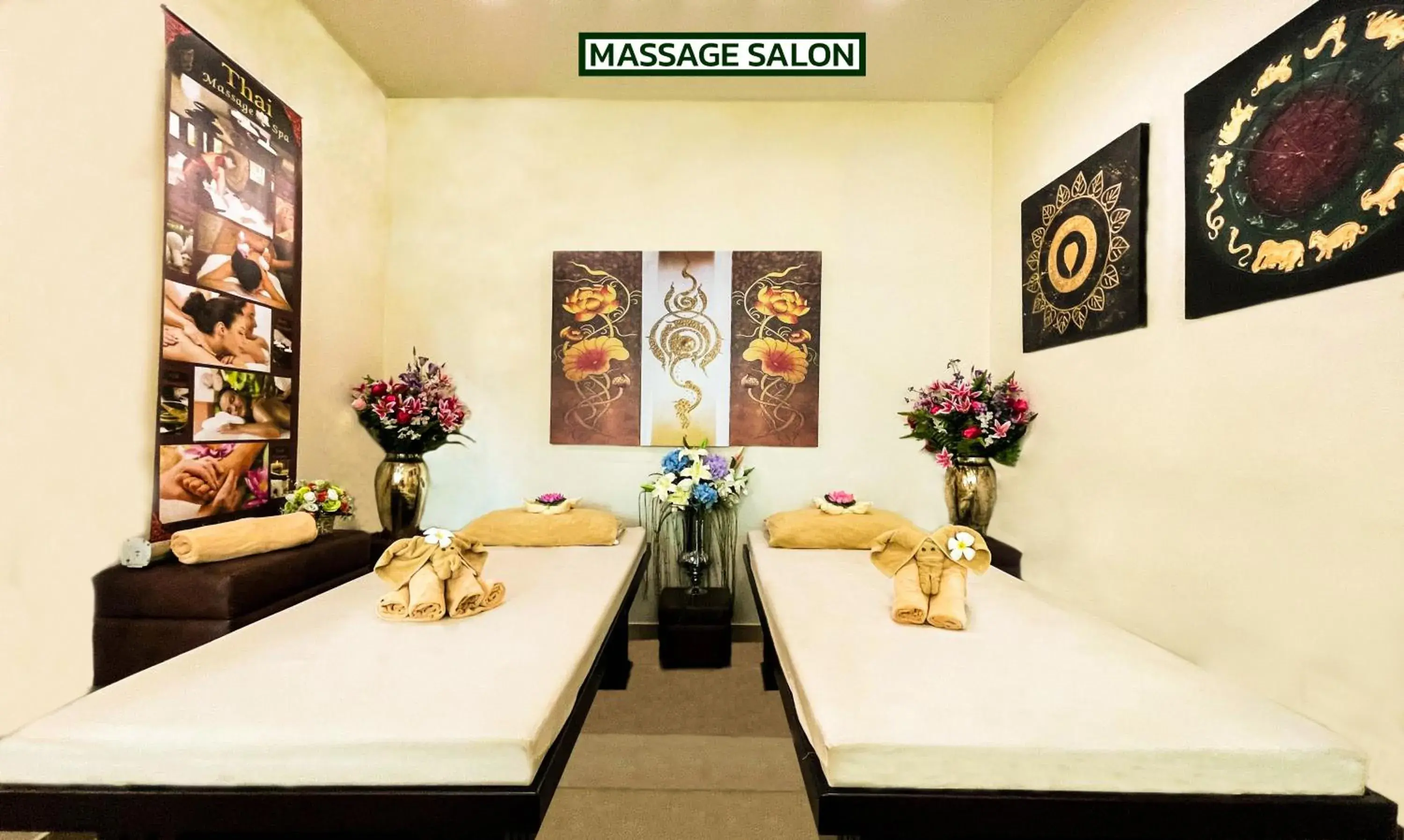 Massage, Bed in Thai Garden Resort