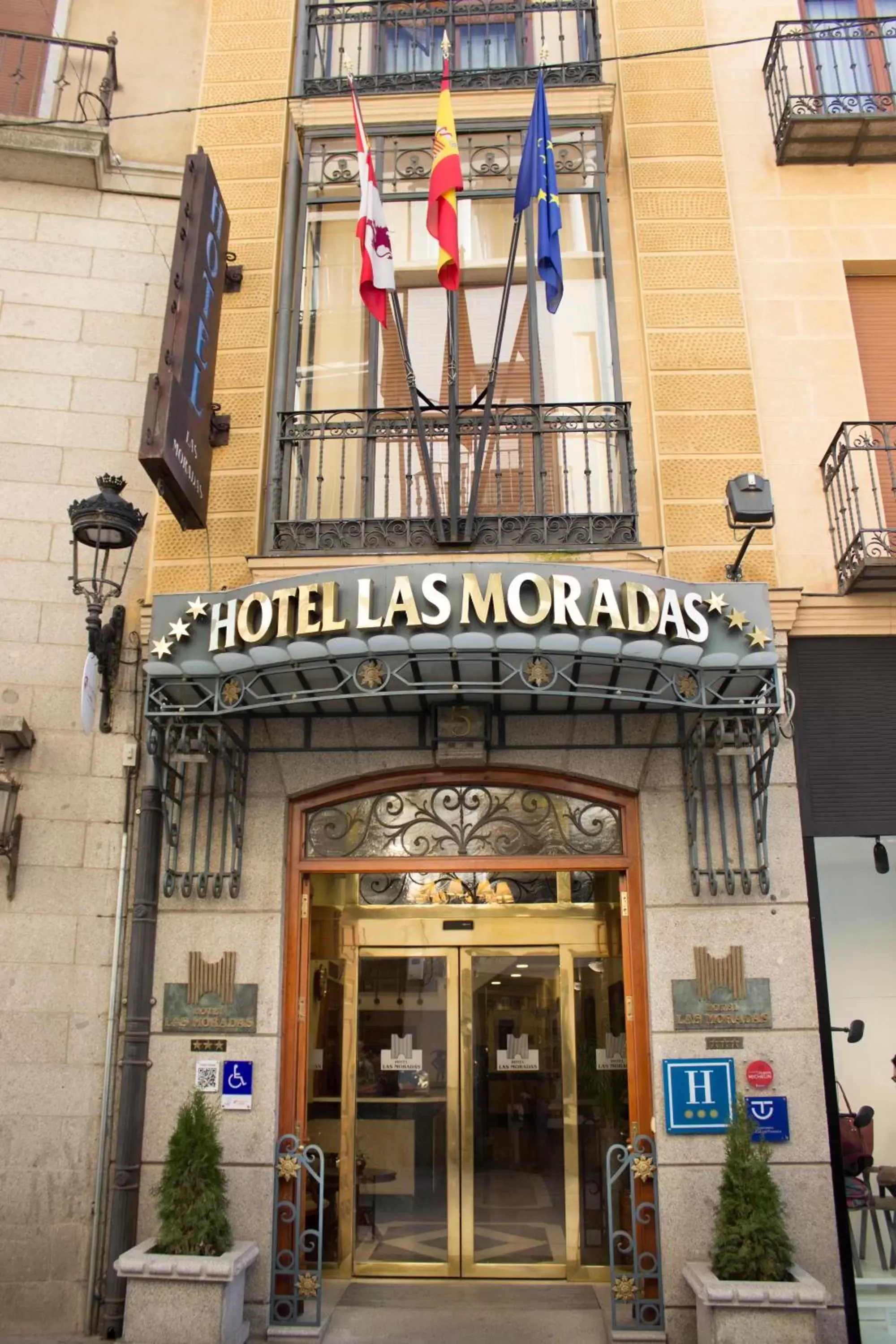 Facade/entrance in Hotel Las Moradas