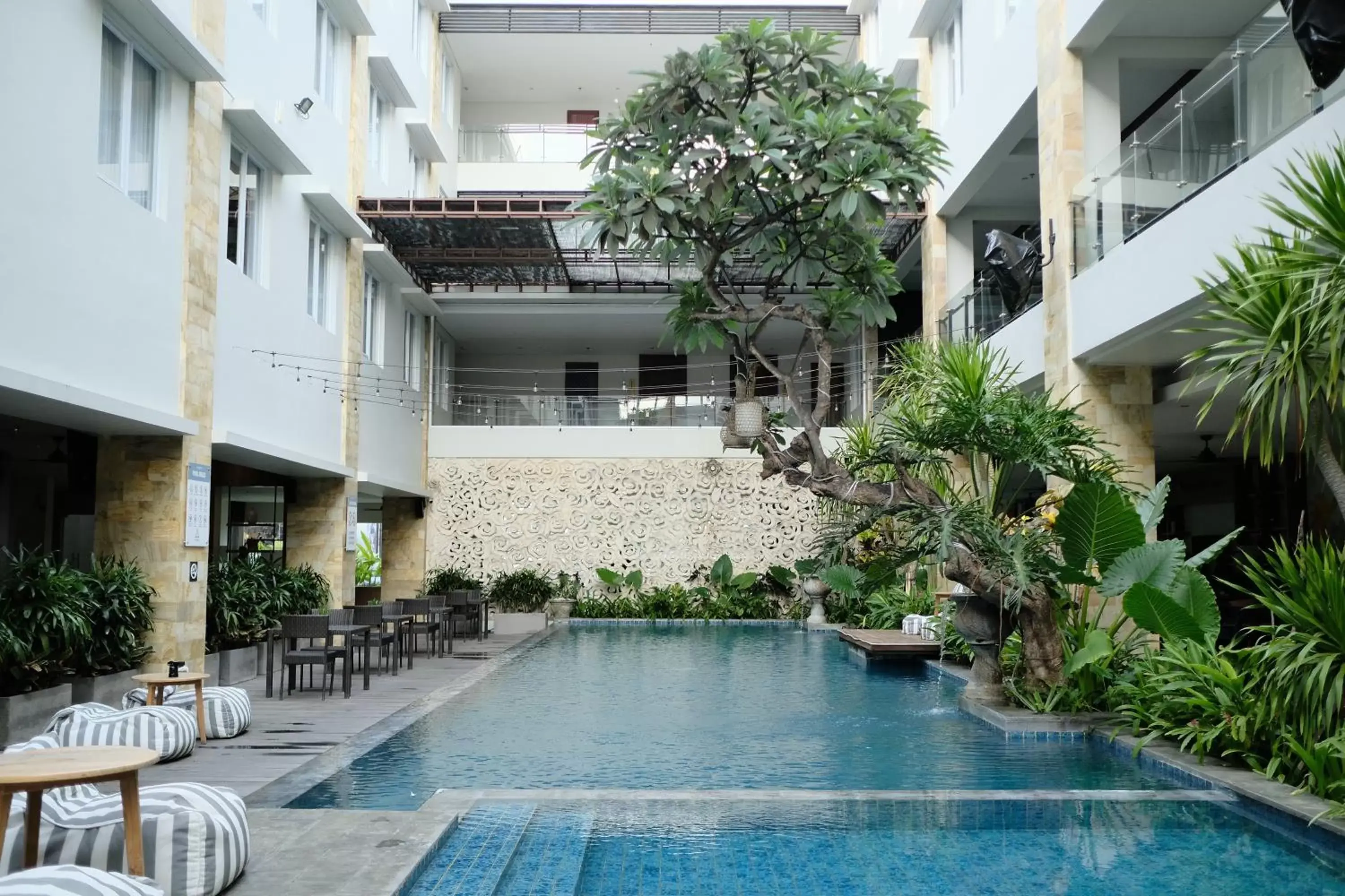 Pool view, Swimming Pool in Crystalkuta Hotel - Bali
