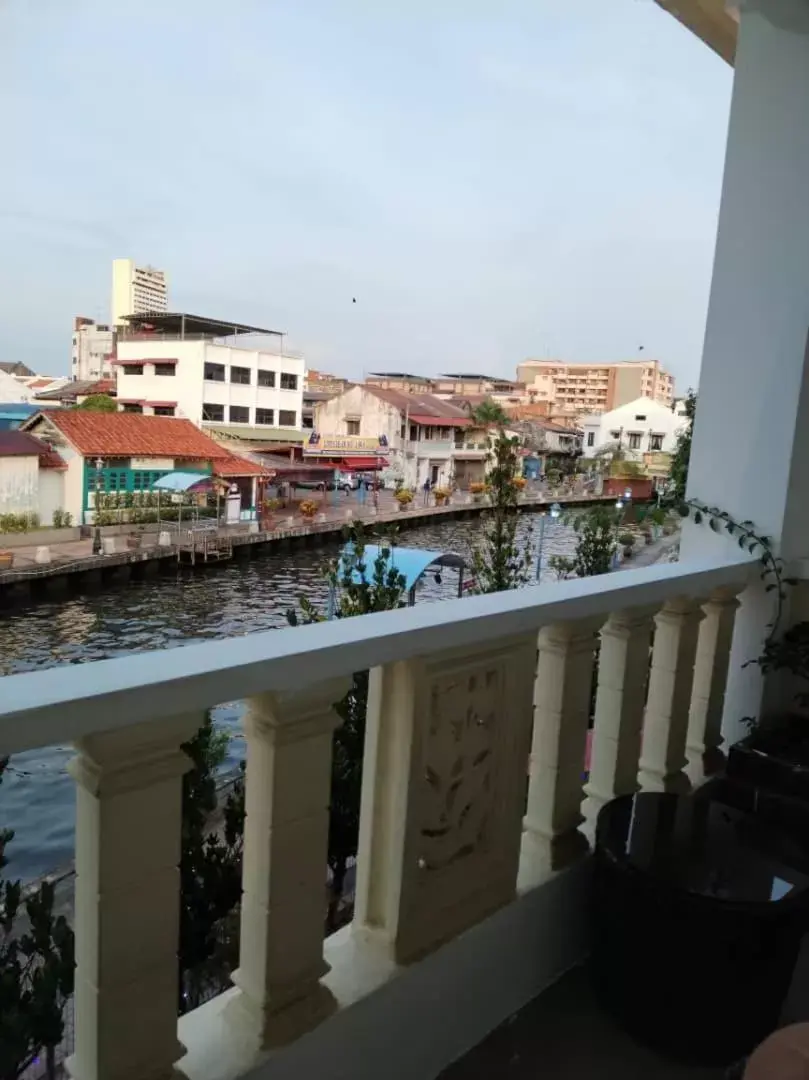 River view in RC Hotel Melaka
