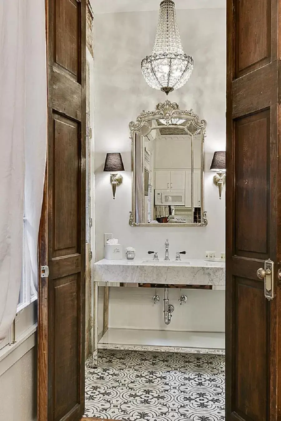 Bathroom in French Quarter Mansion