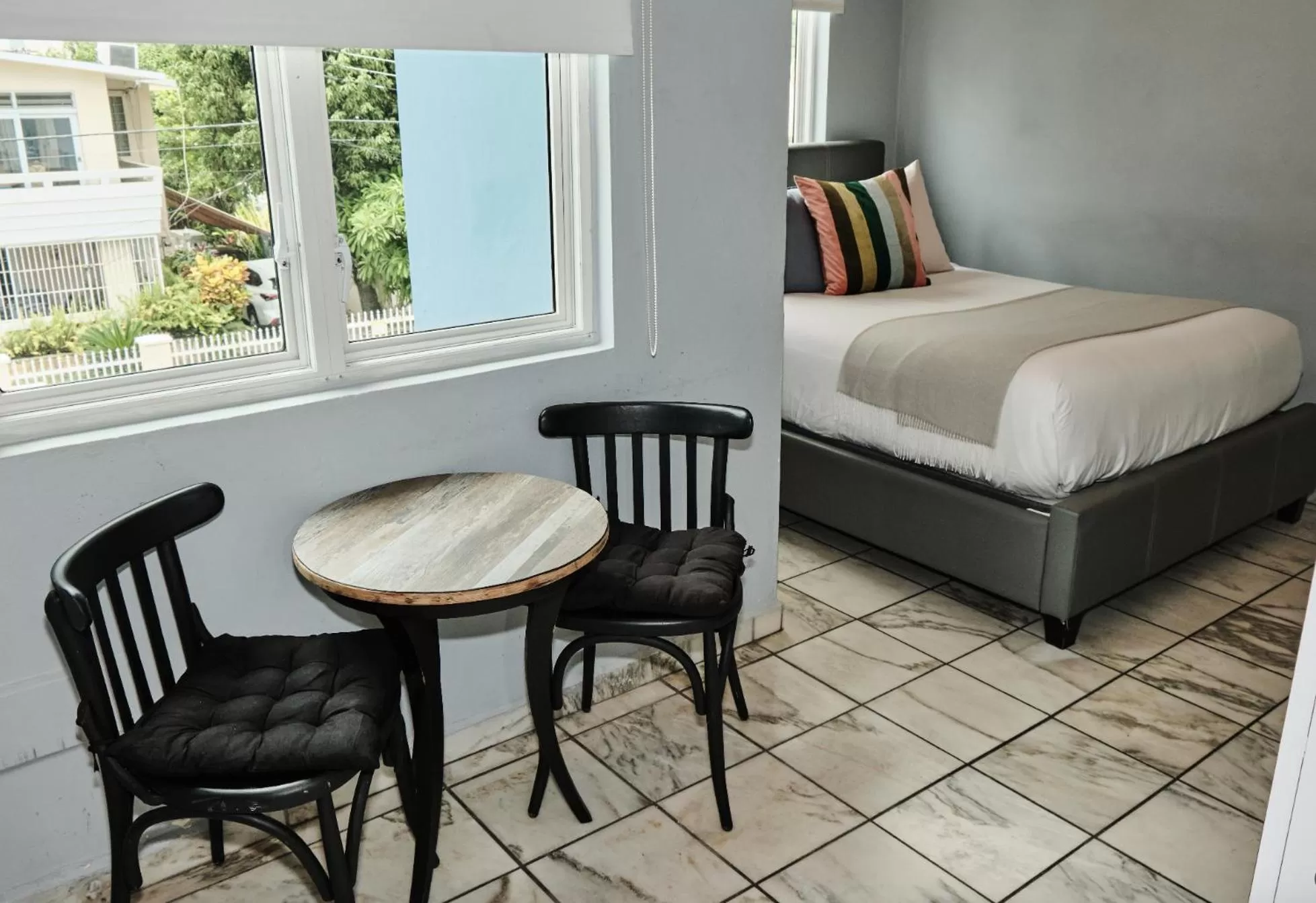 Decorative detail, Bed in Coral Princess Hotel