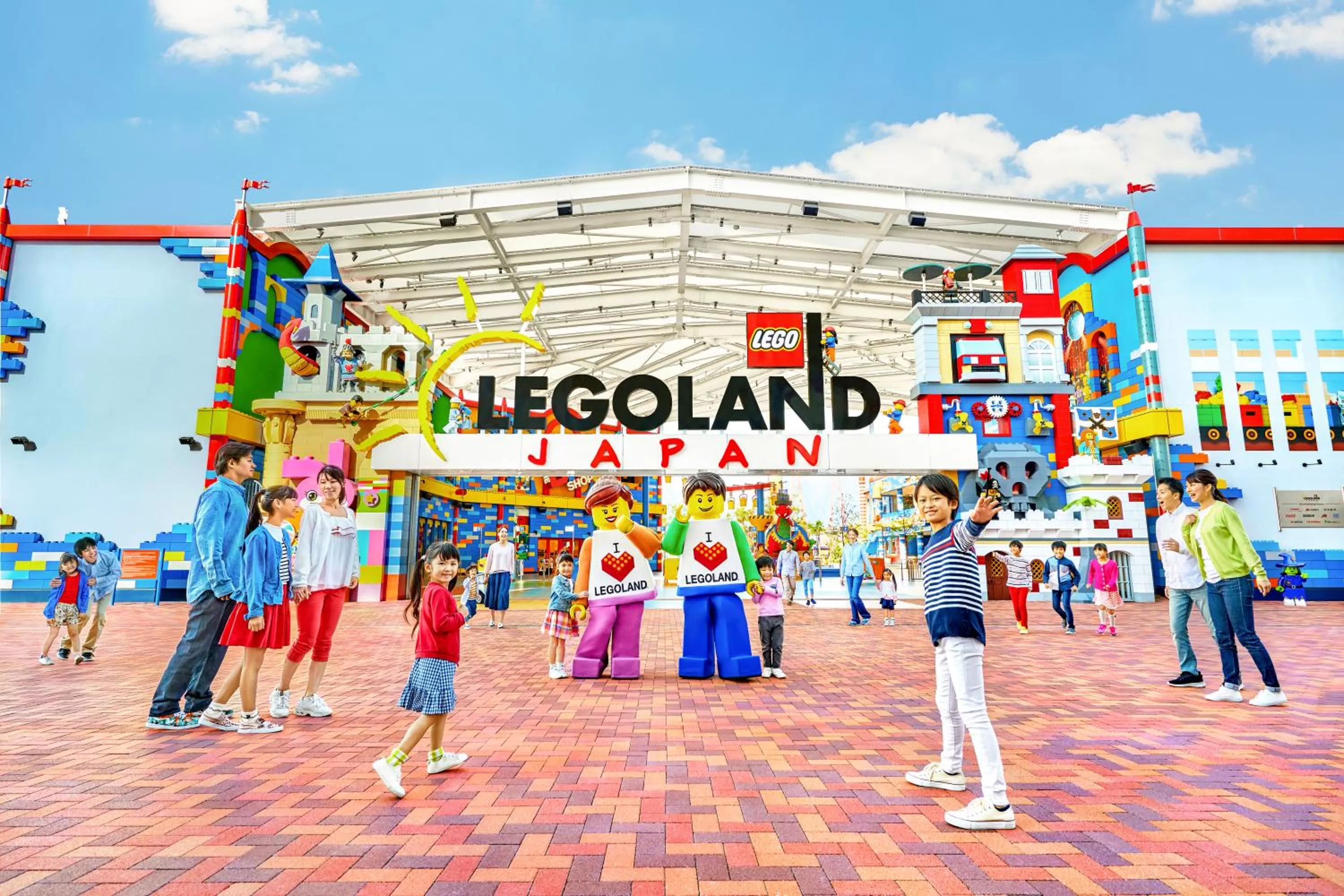 children in LEGOLAND Japan Hotel
