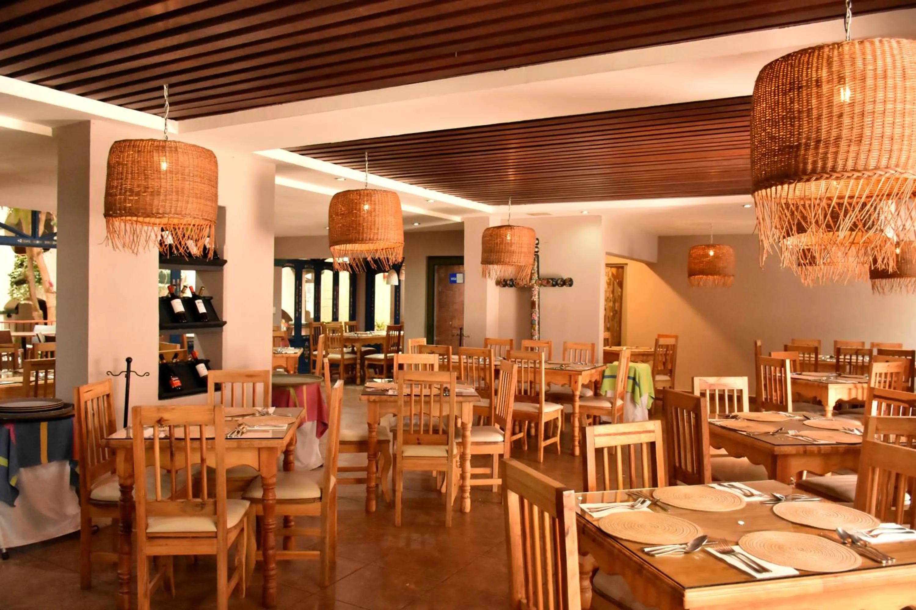 Restaurant/places to eat in Hotel Mansion Del Valle