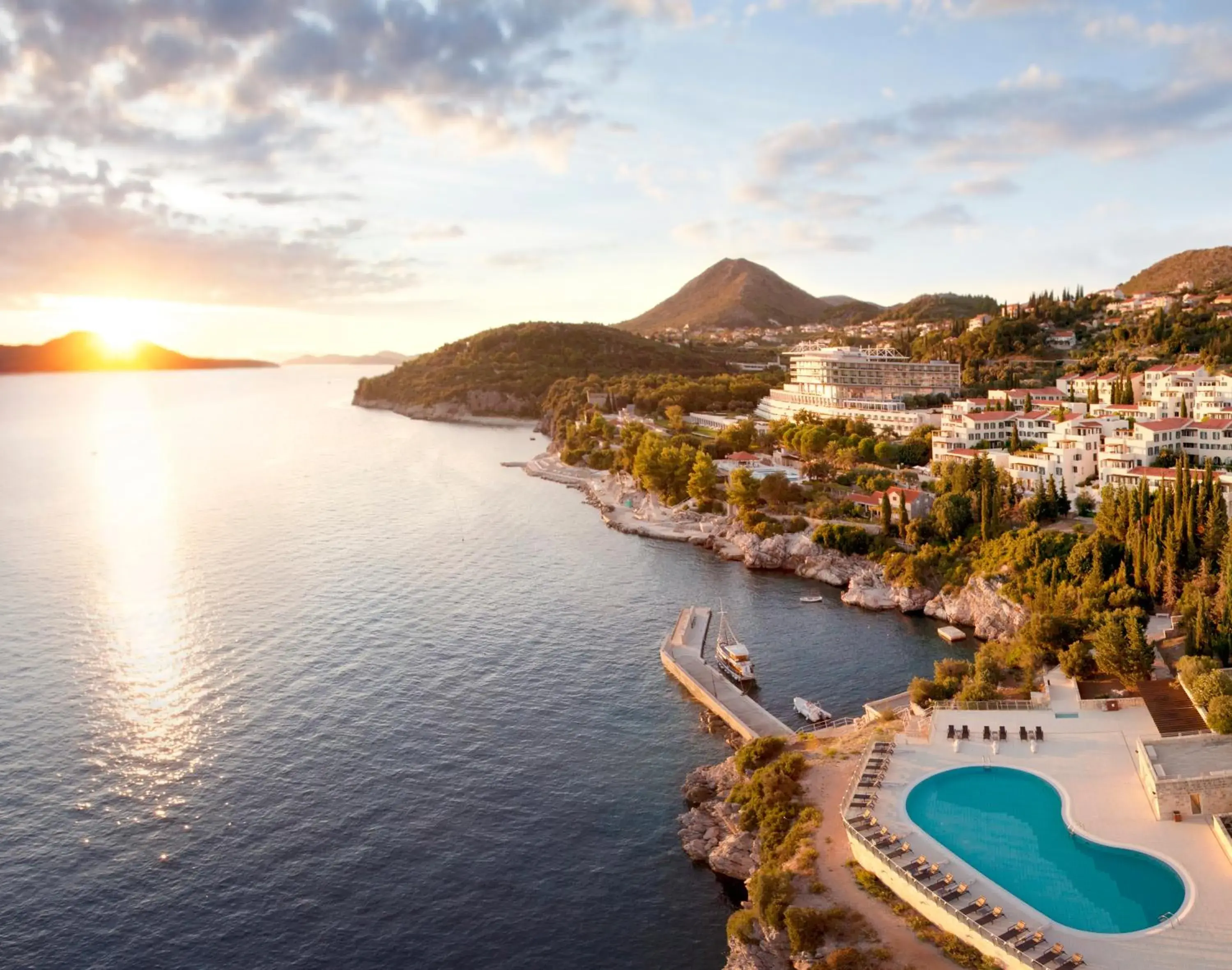 Bird's eye view, Bird's-eye View in Sun Gardens Dubrovnik