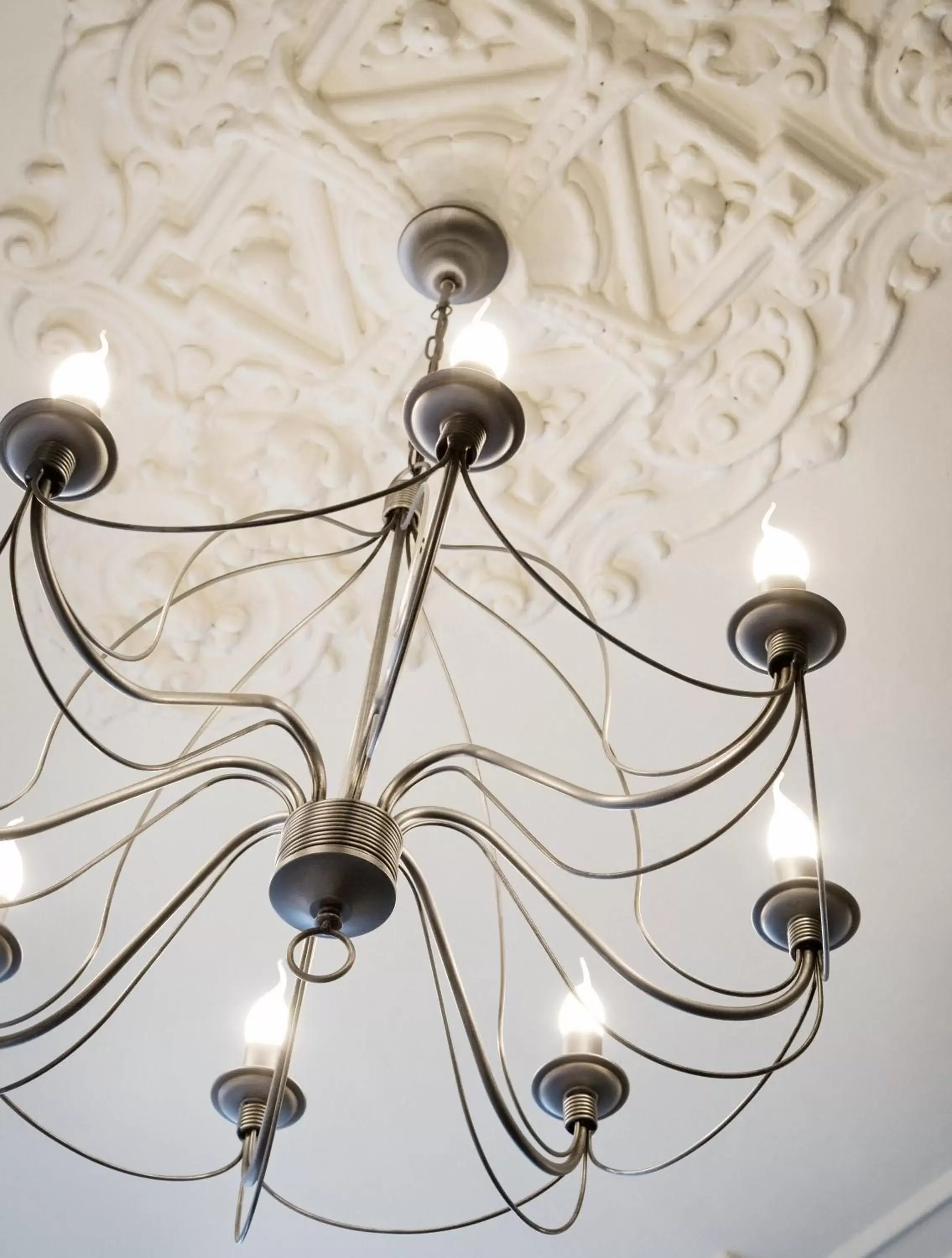 Decorative detail, Bathroom in Hotel Van Walsum