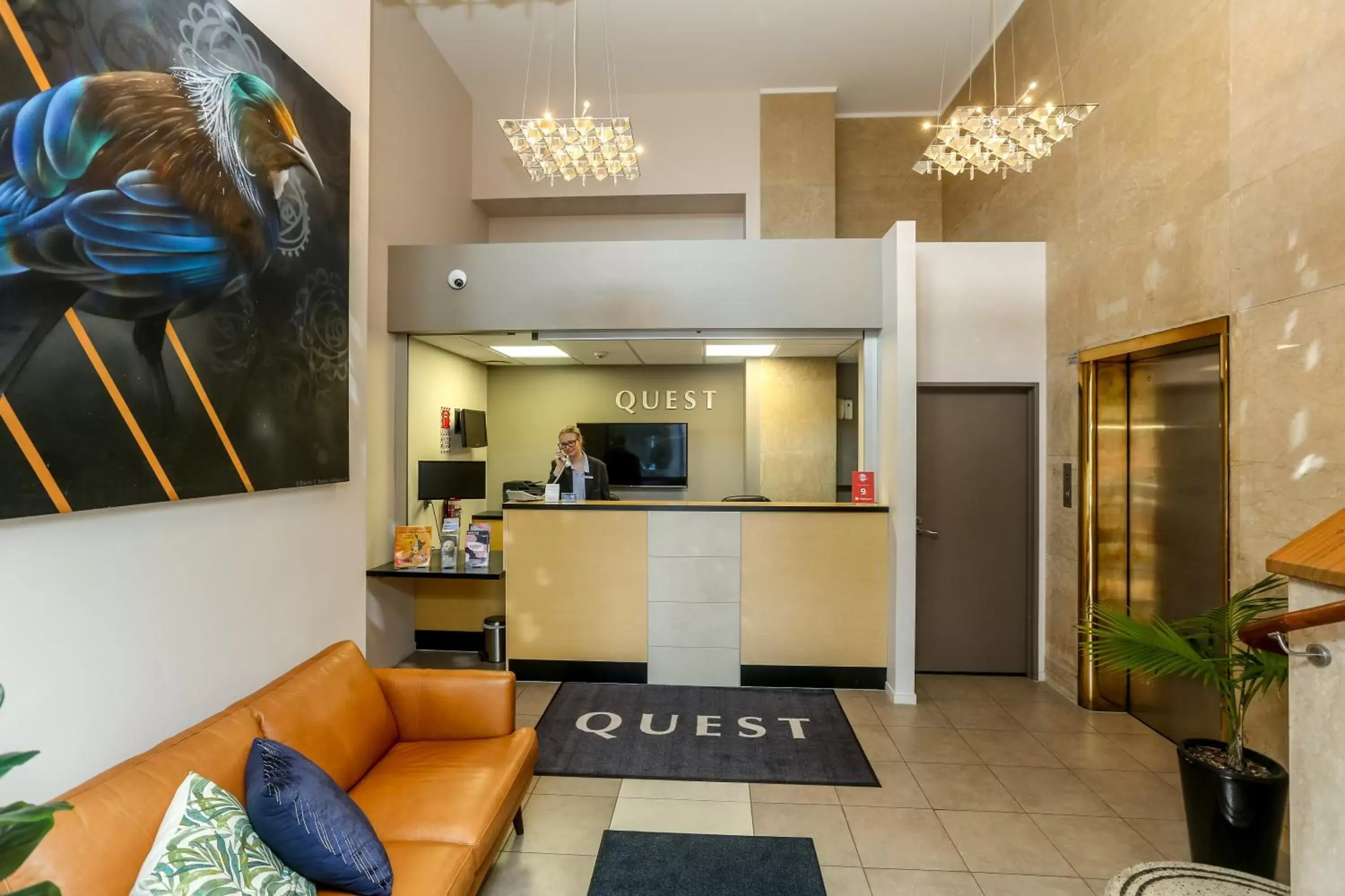 Lobby or reception, Lobby/Reception in Quest New Plymouth Serviced Apartments