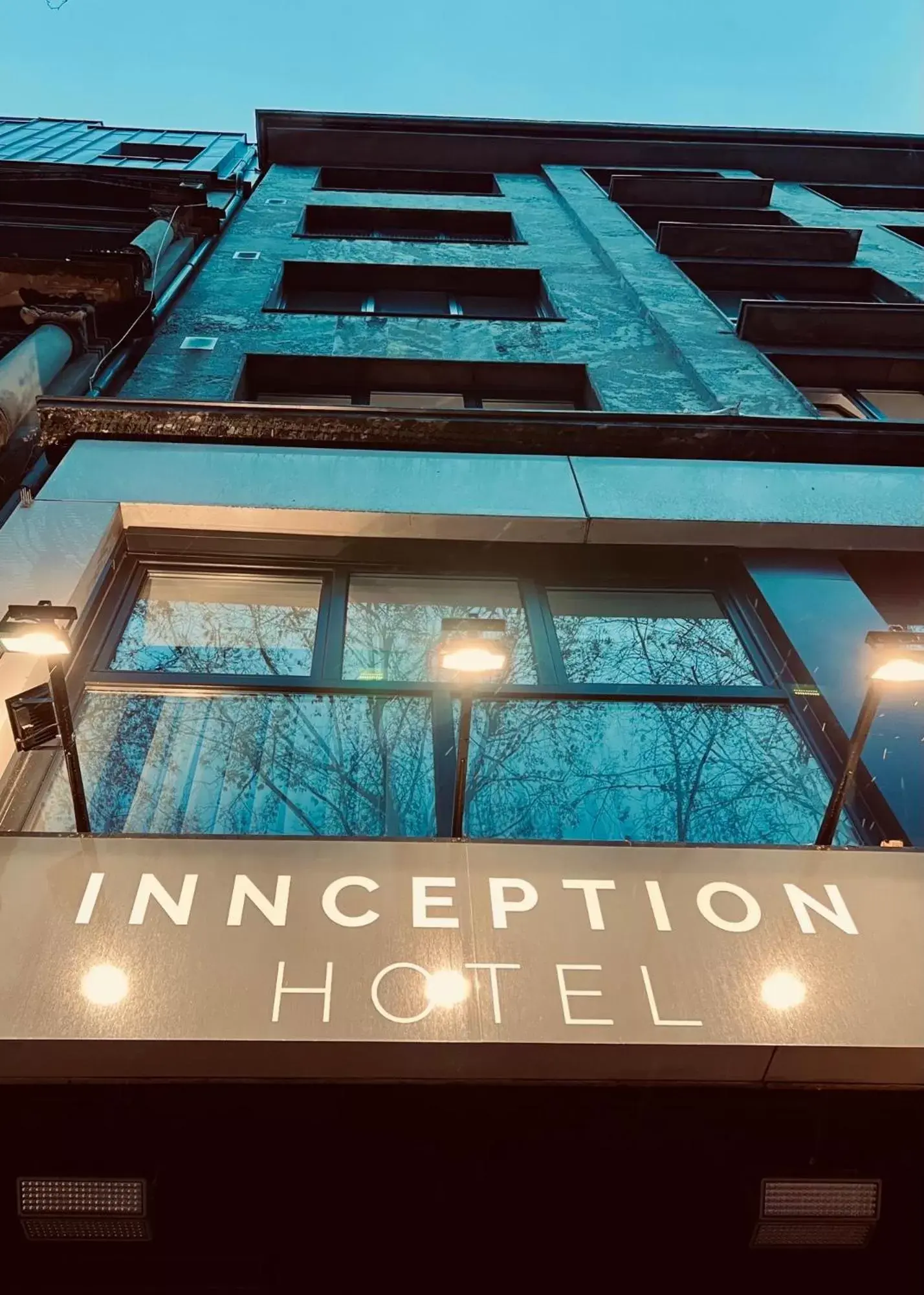 Facade/entrance in Hotel Innception Facade/entrance in Hotel Innception