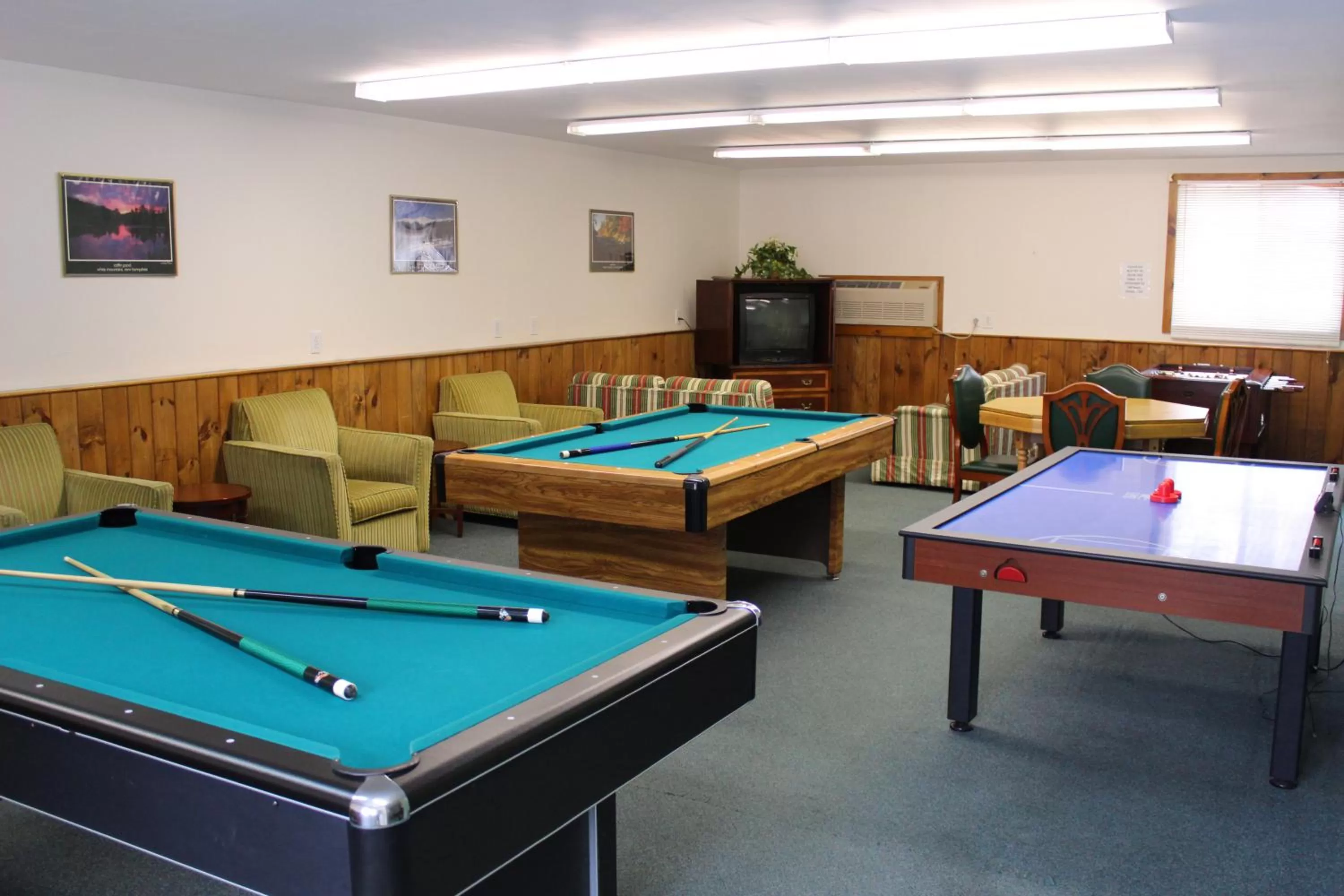 Game Room in Nootka Lodge