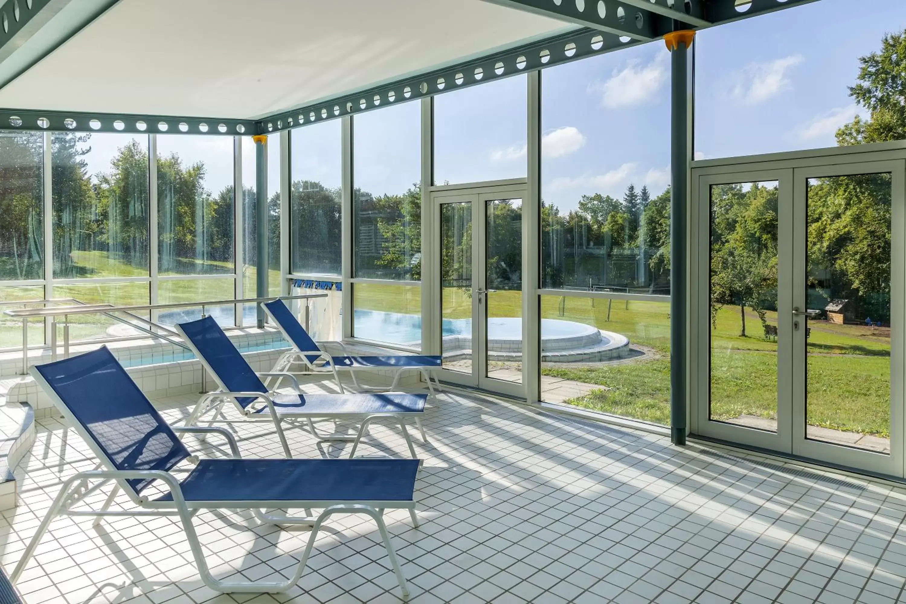 Open Air Bath in Hotel Schwarzwald Freudenstadt