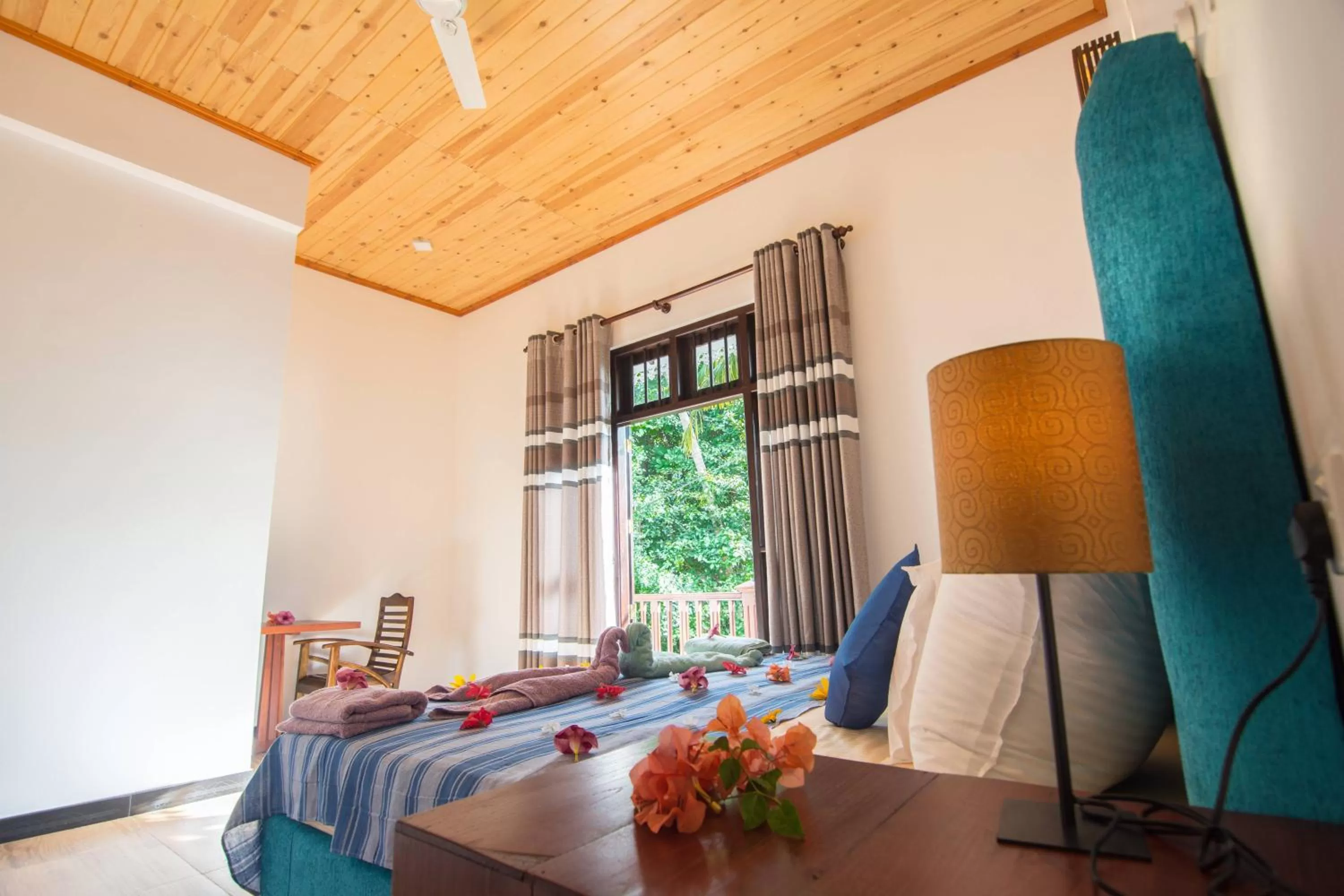 Bed in Ashiyana Hotel