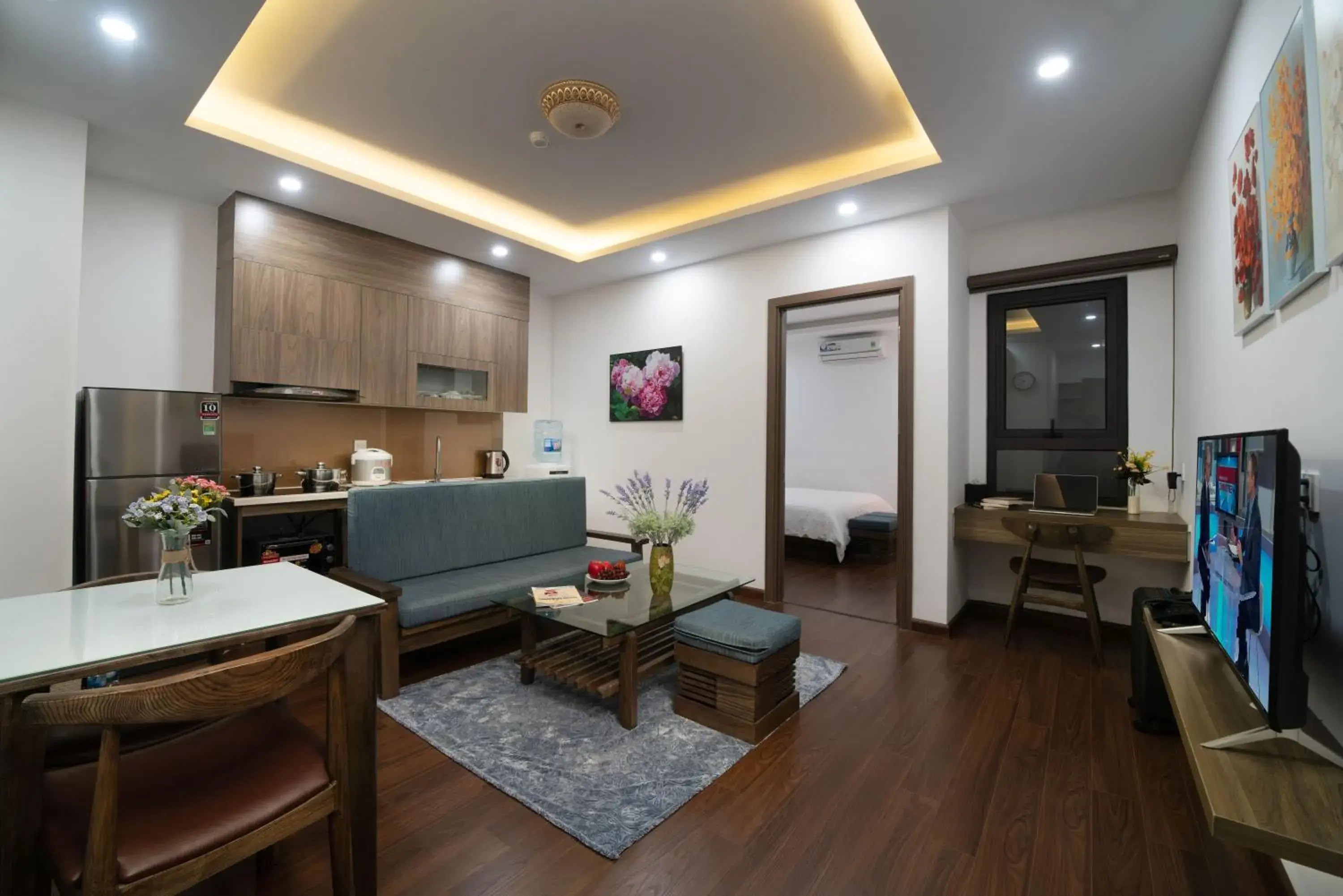 Living room, Seating Area in Bao Hung Hotel and Apartment